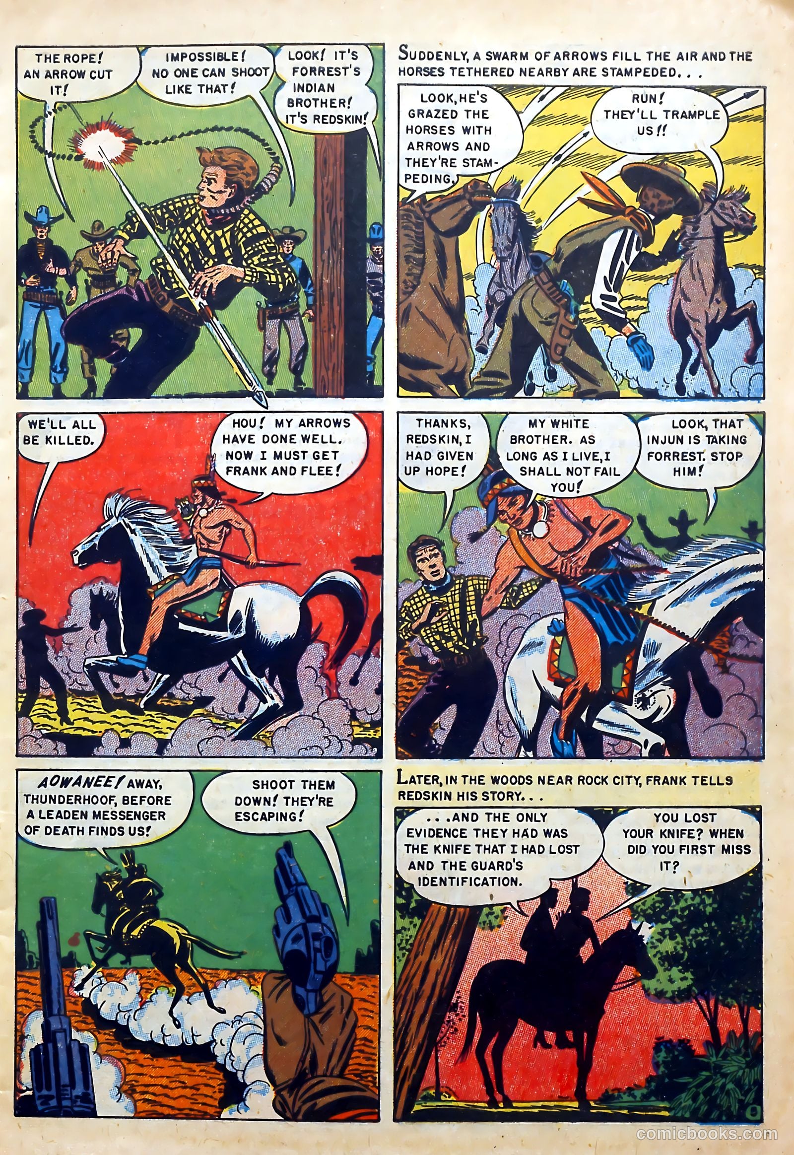 Redskin #2 (1950) — page 7 of 36