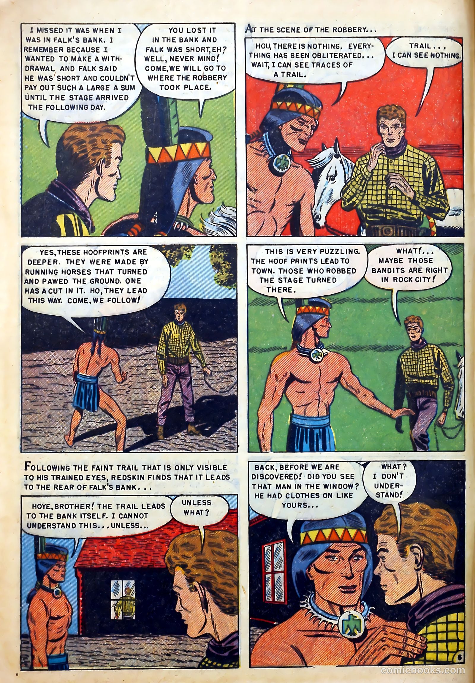 Redskin #2 (1950) — page 8 of 36