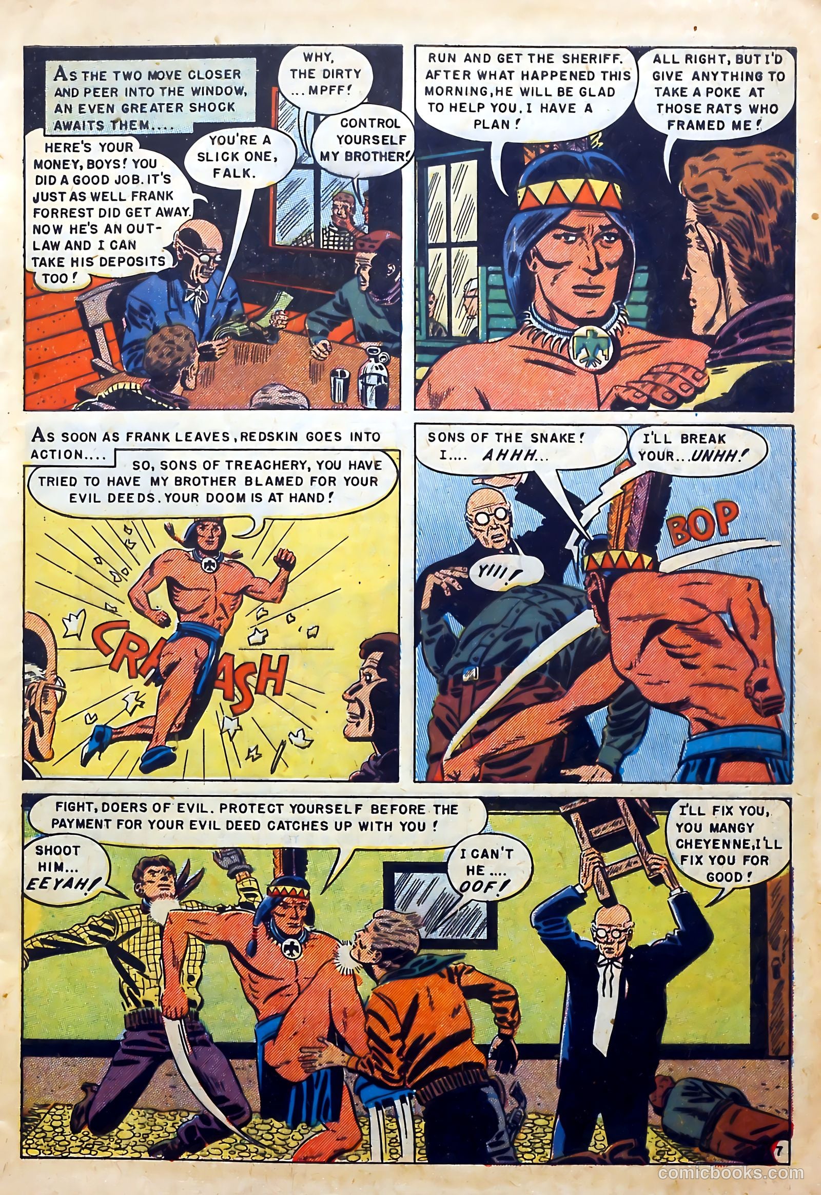 Redskin #2 (1950) — page 9 of 36