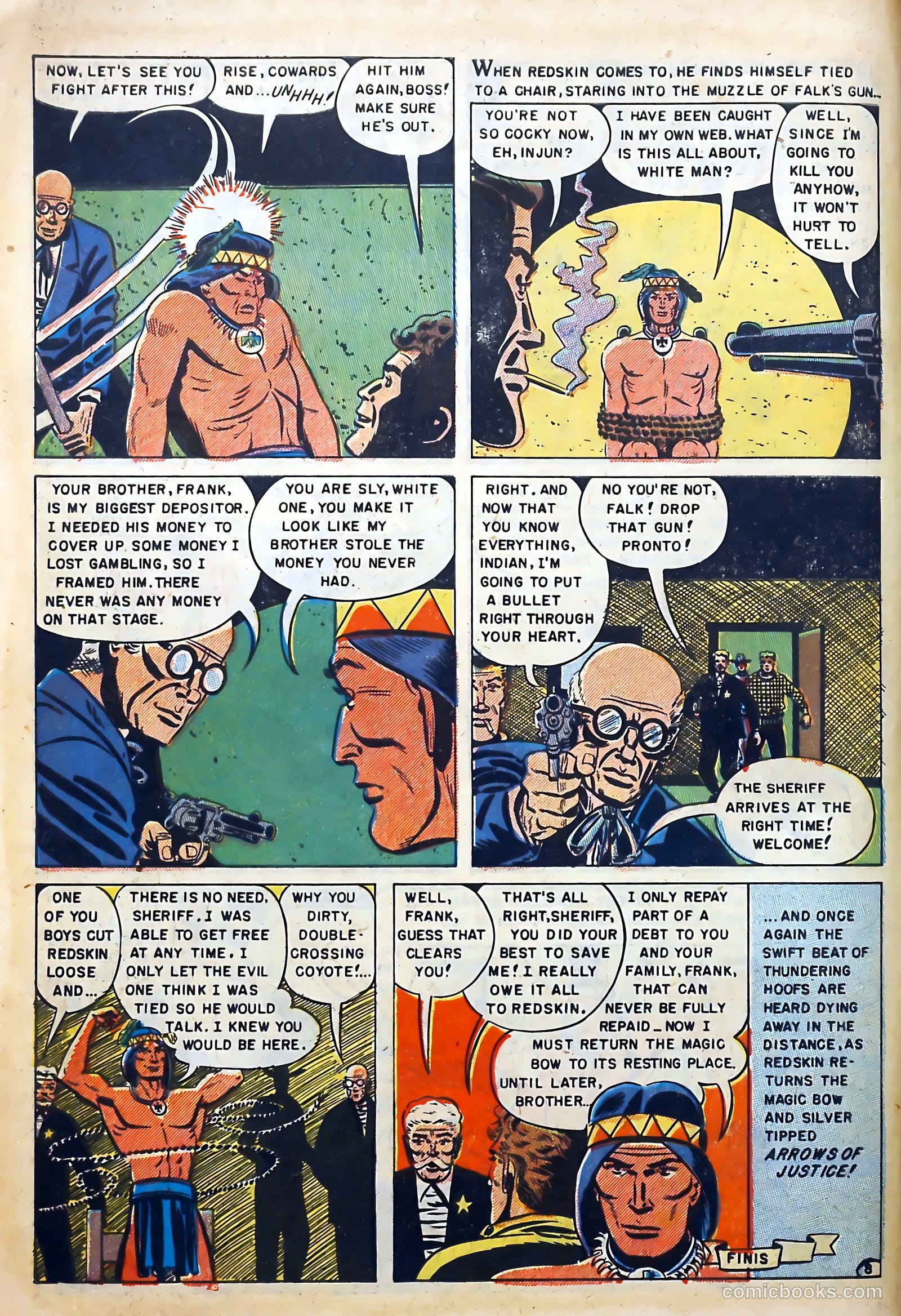 Redskin #2 (1950) — page 10 of 36