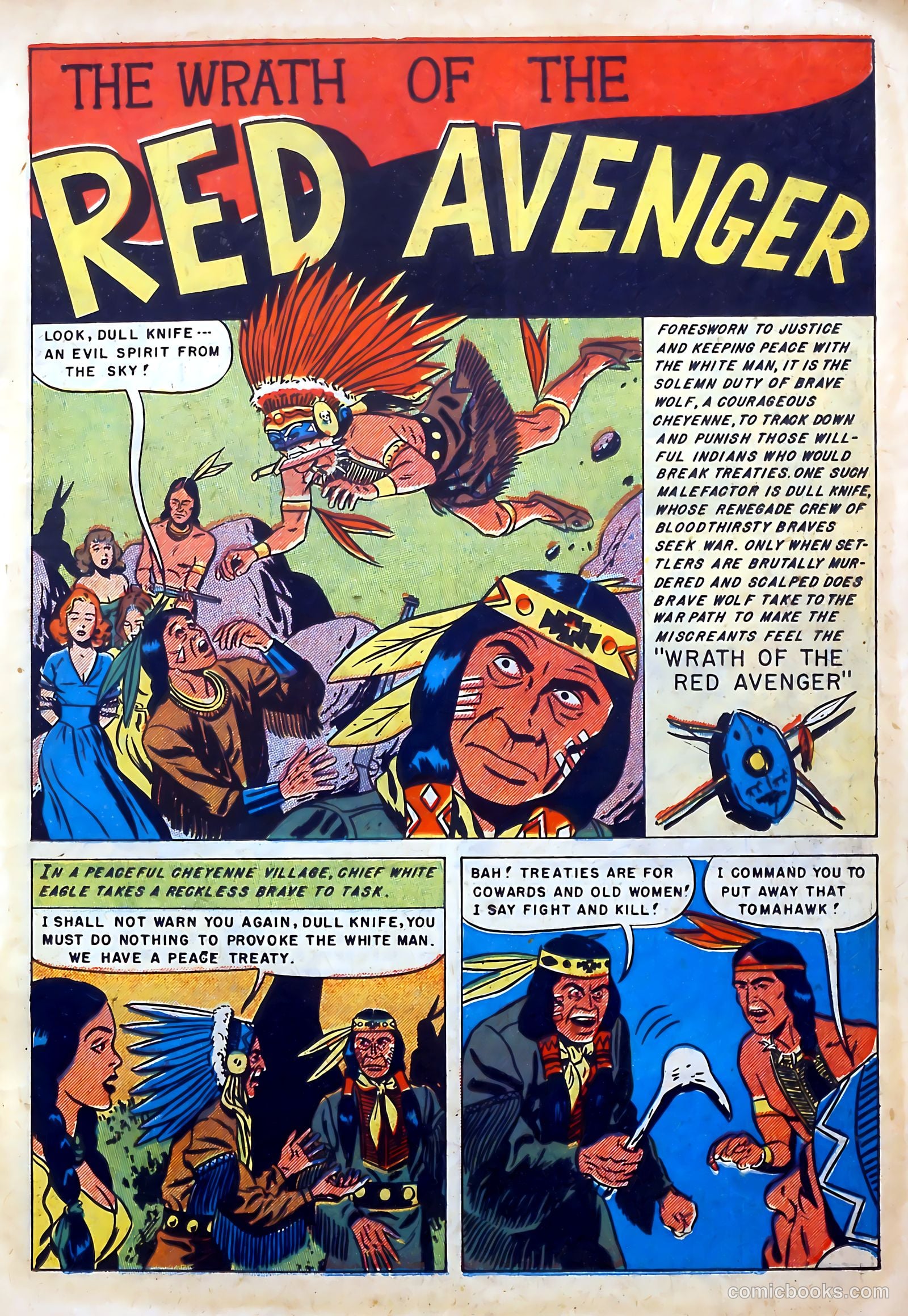 Redskin #2 (1950) — page 11 of 36