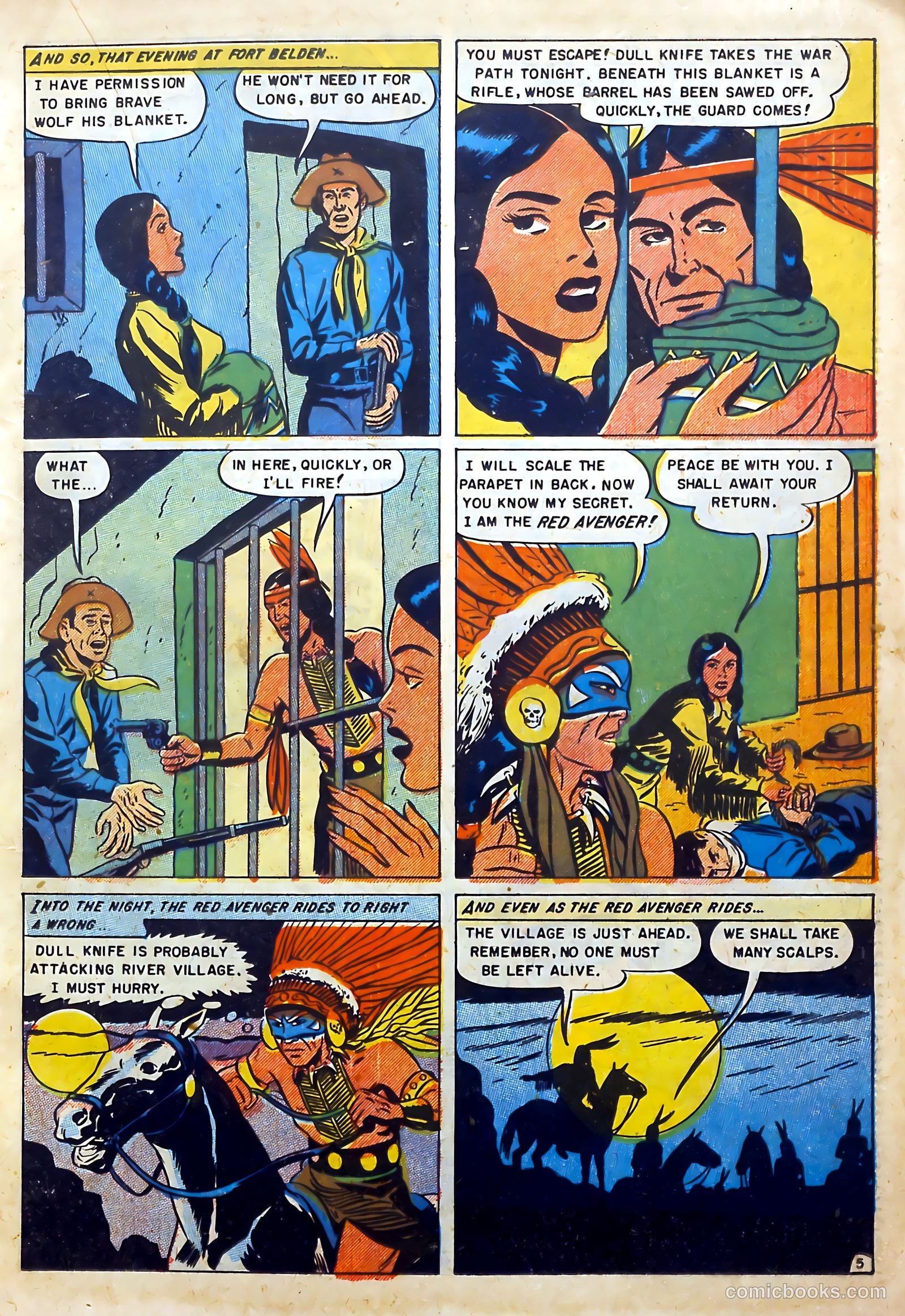 Redskin #2 (1950) — page 15 of 36