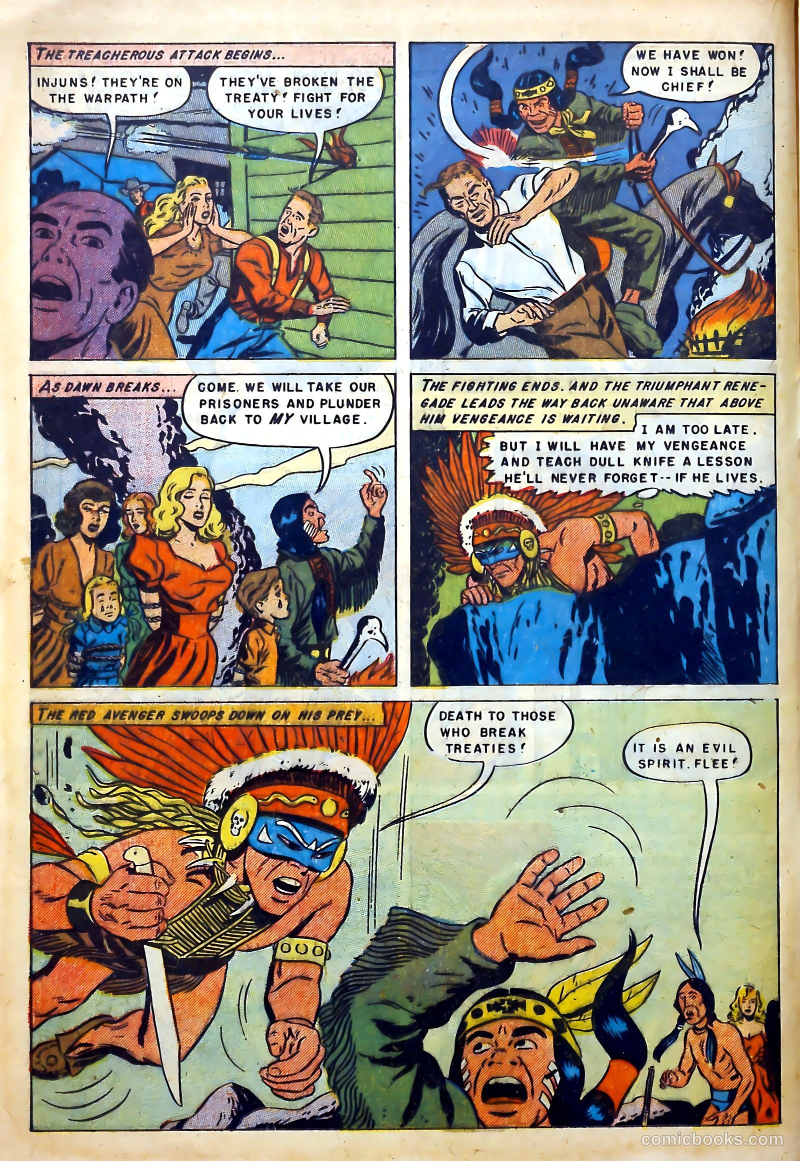 Redskin #2 (1950) — page 16 of 36