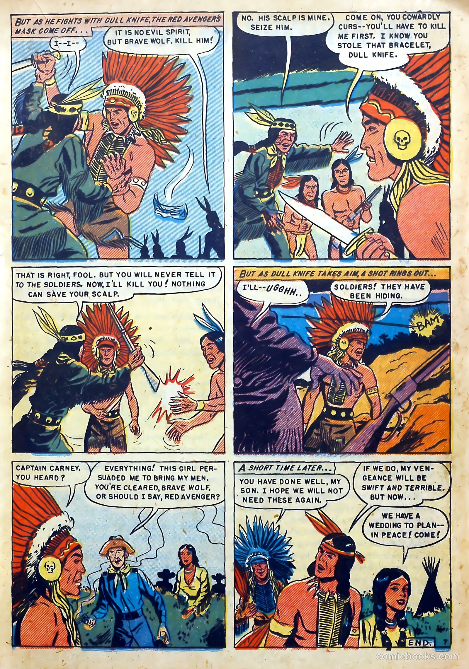 Redskin #2 (1950) — page 17 of 36