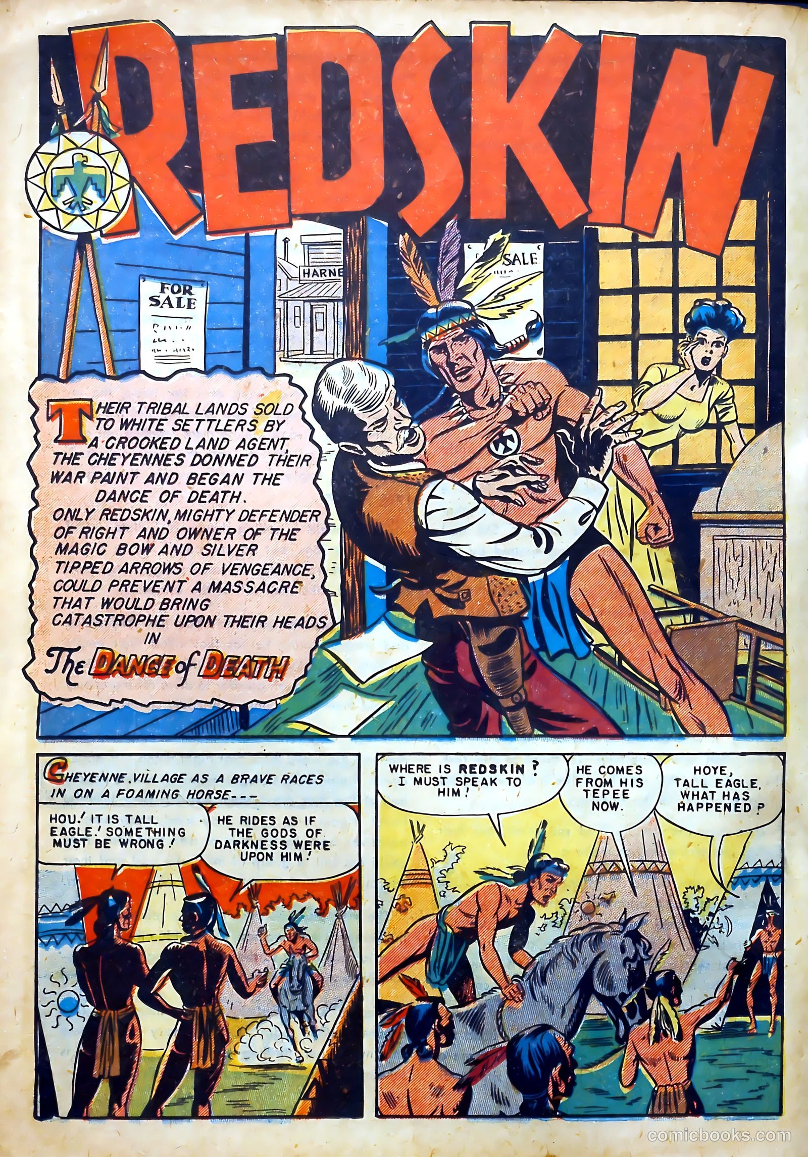 Redskin #2 (1950) — page 20 of 36