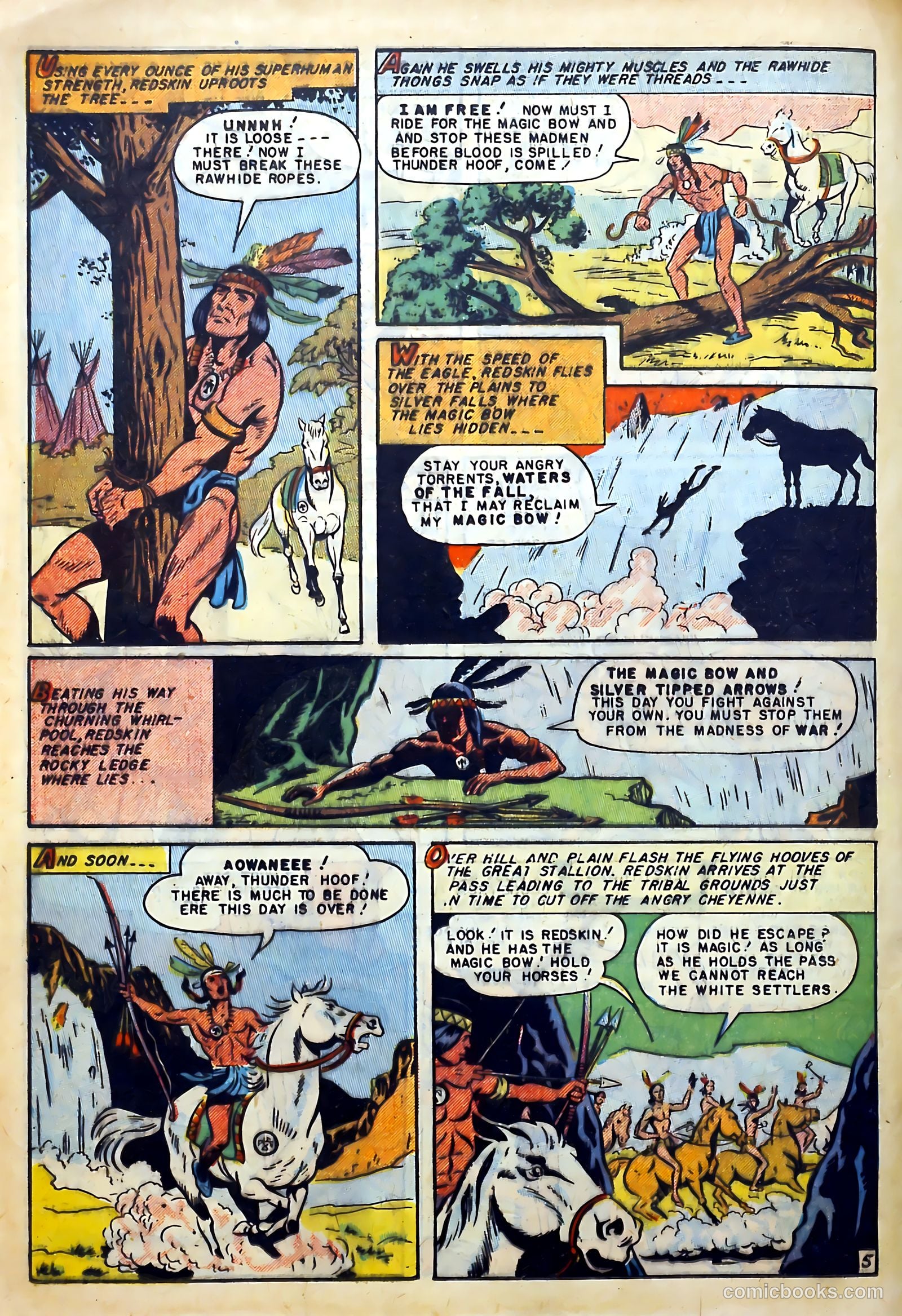 Redskin #2 (1950) — page 24 of 36