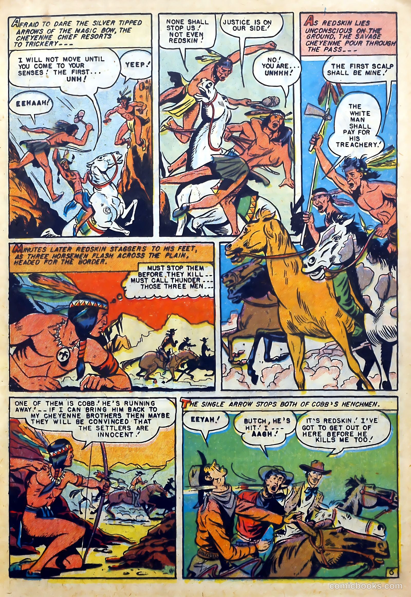 Redskin #2 (1950) — page 25 of 36