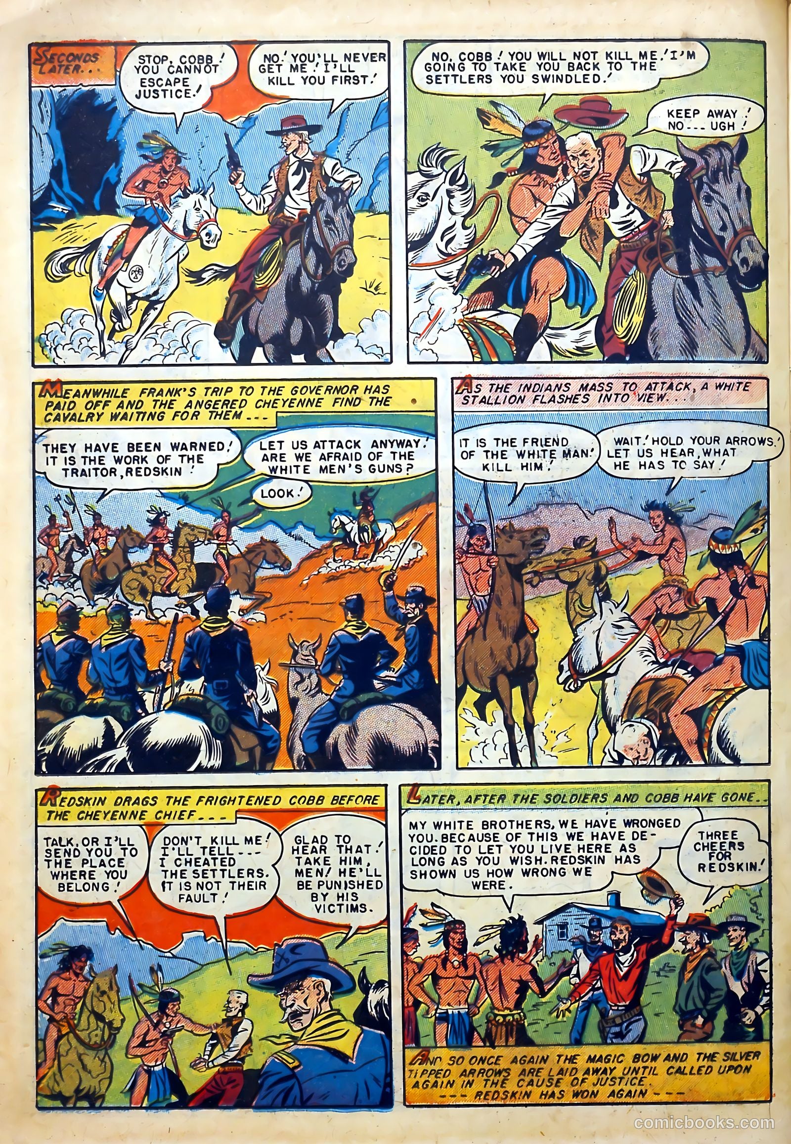 Redskin #2 (1950) — page 26 of 36
