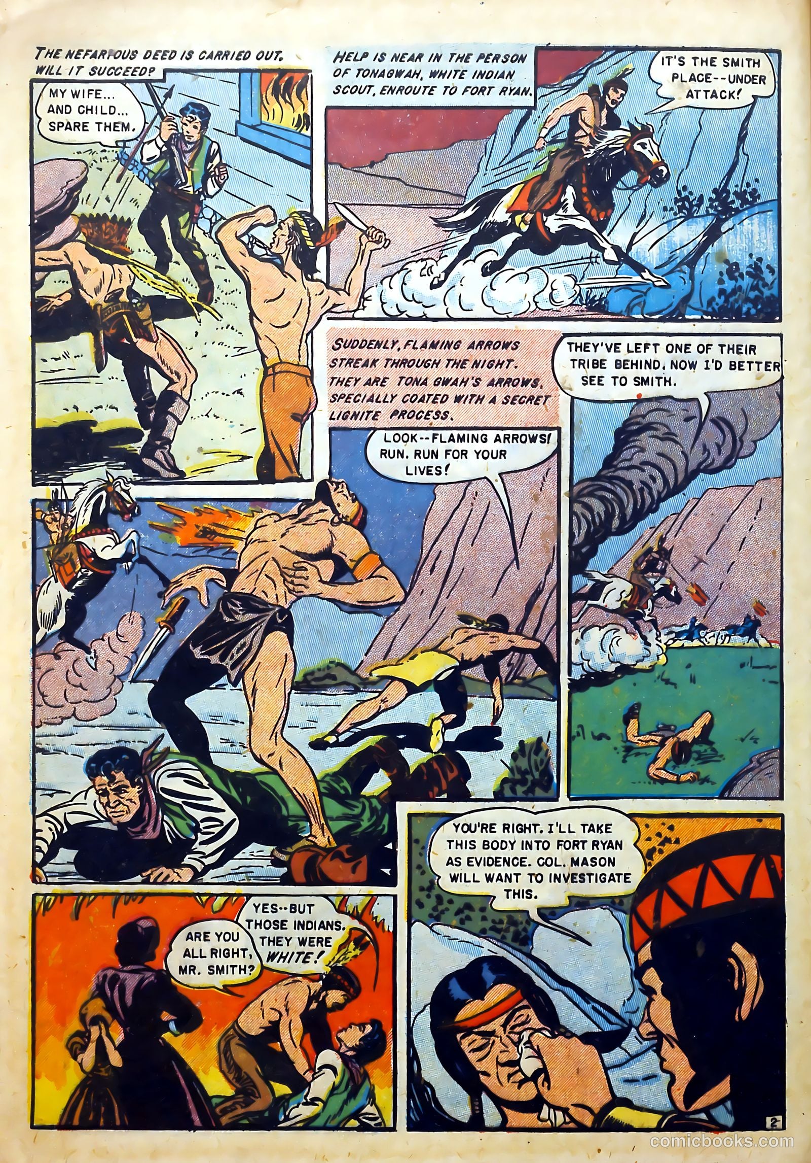Redskin #2 (1950) — page 28 of 36