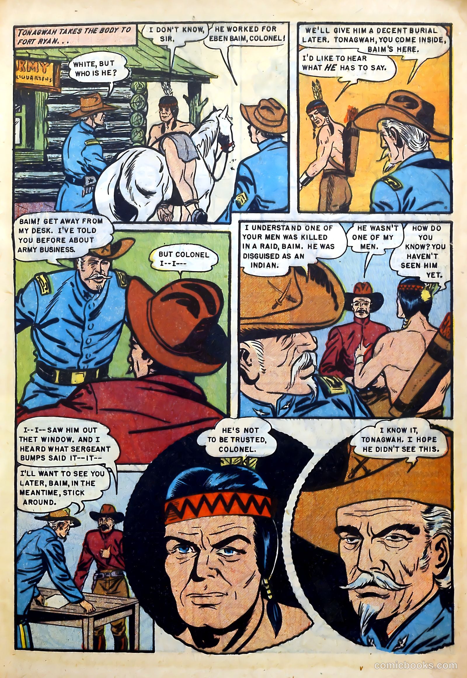 Redskin #2 (1950) — page 29 of 36