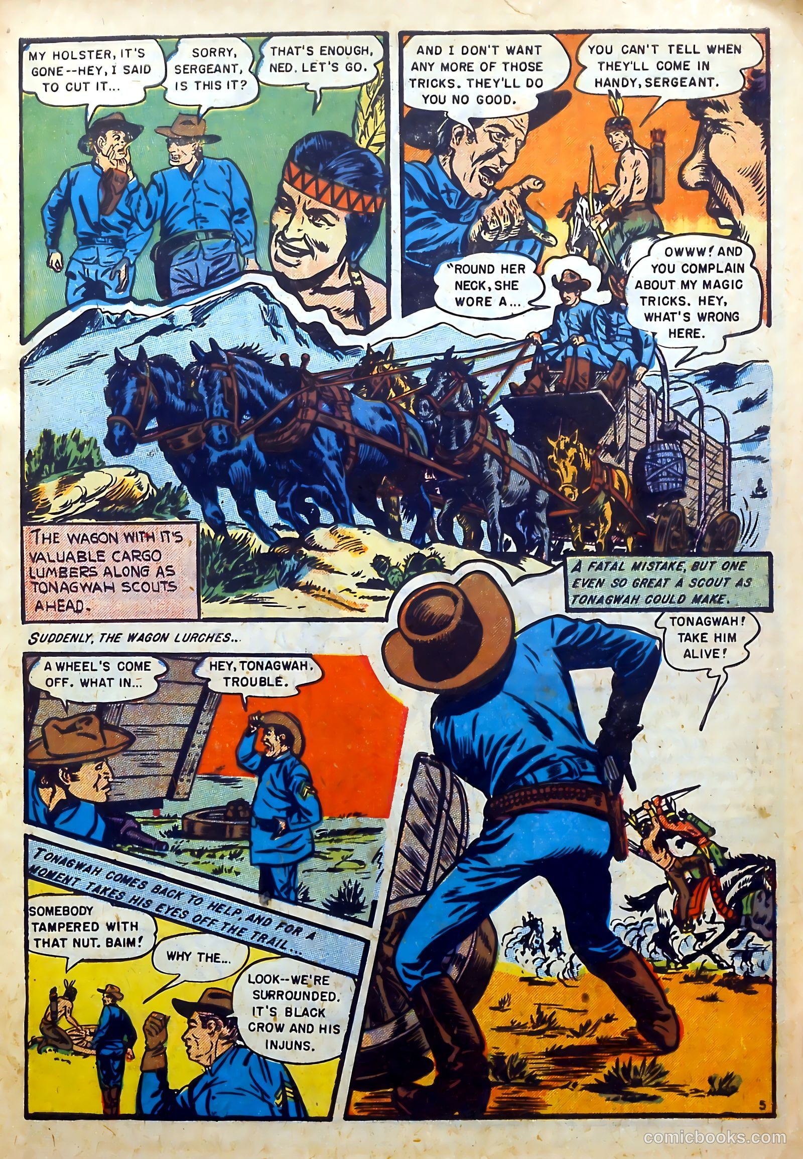 Redskin #2 (1950) — page 31 of 36