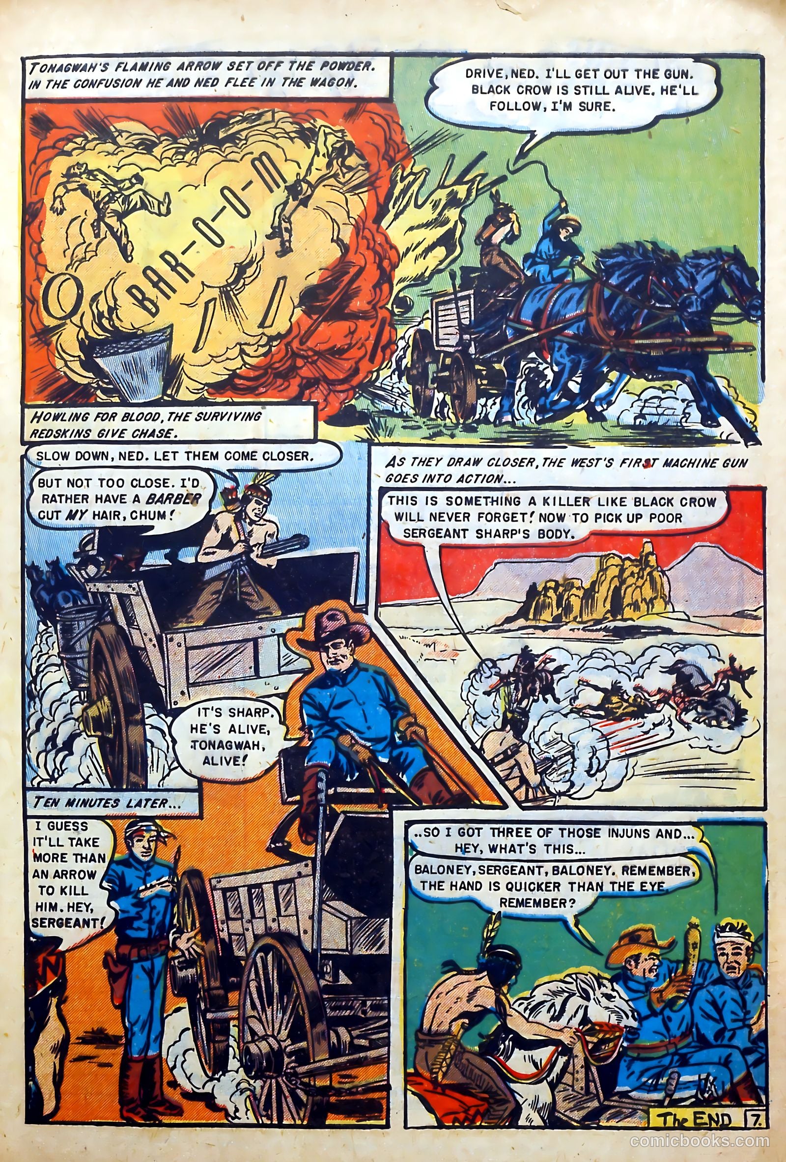 Redskin #2 (1950) — page 33 of 36