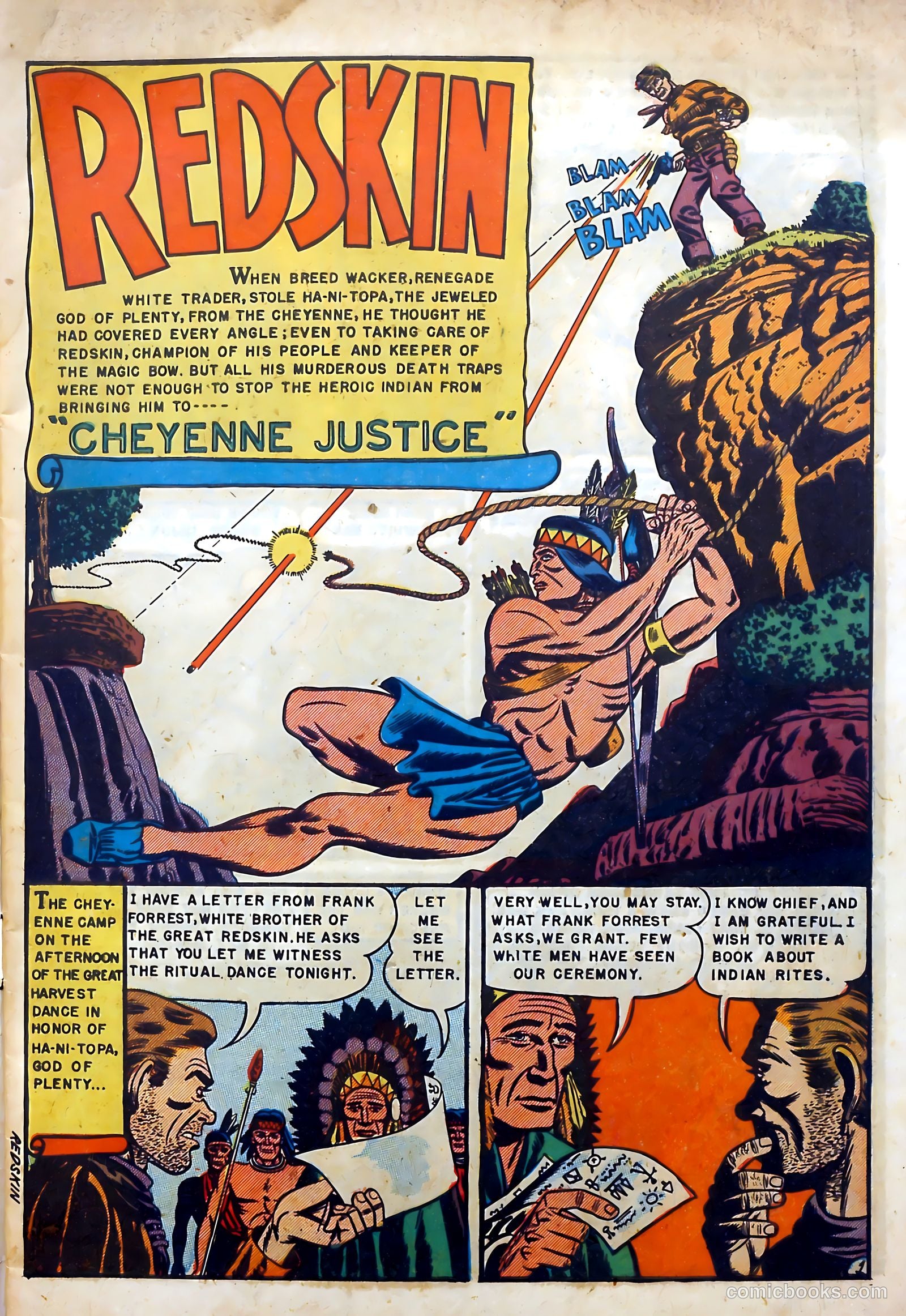 Redskin #3 (1951) — page 3 of 37
