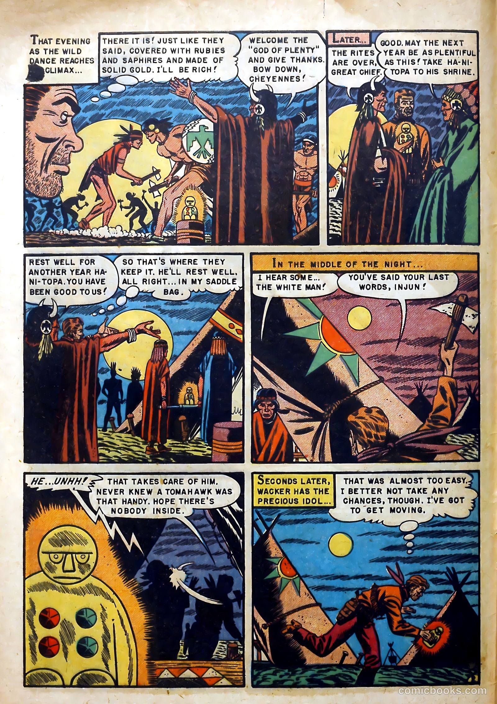 Redskin #3 (1951) — page 4 of 37
