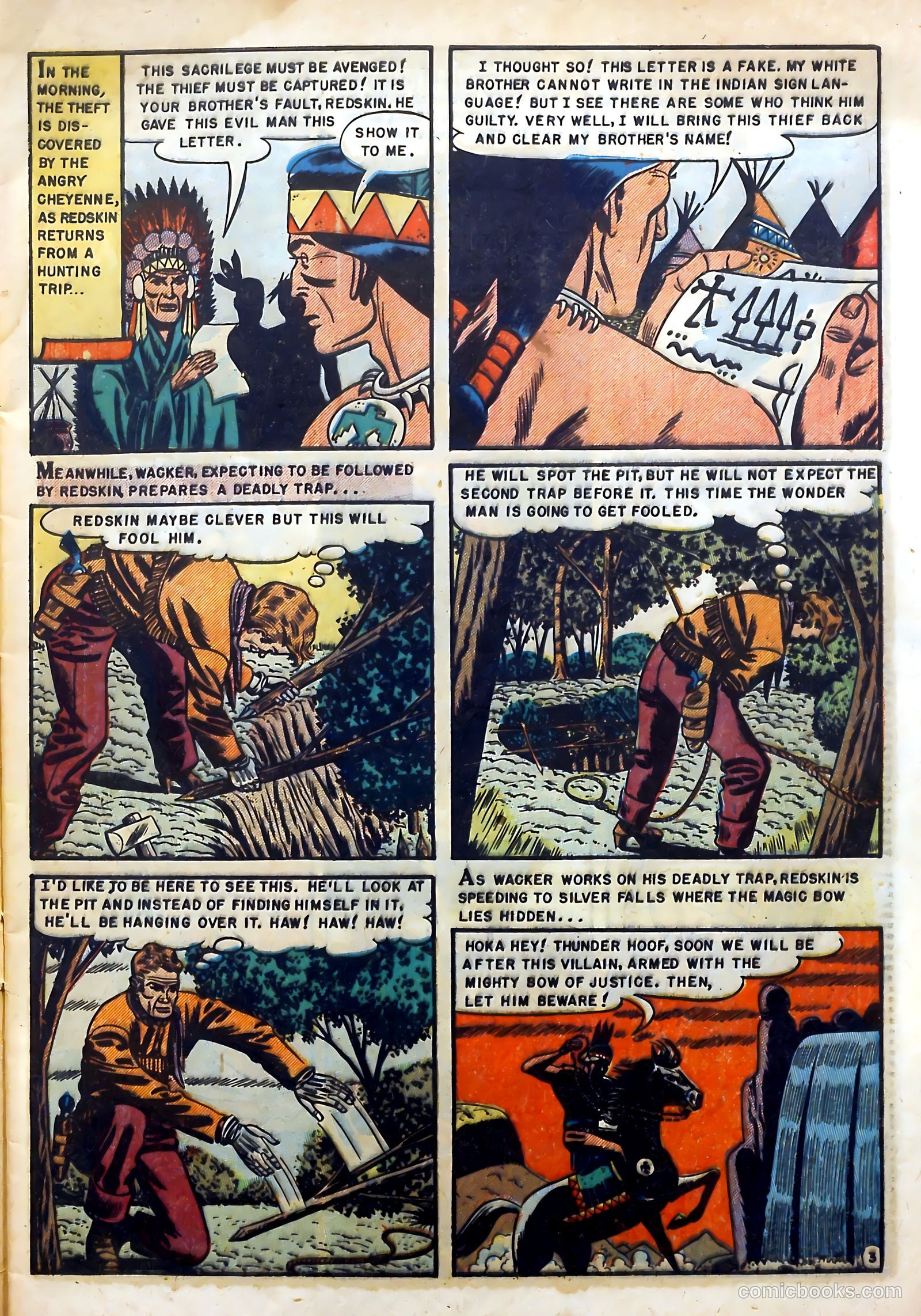 Redskin #3 (1951) — page 5 of 37