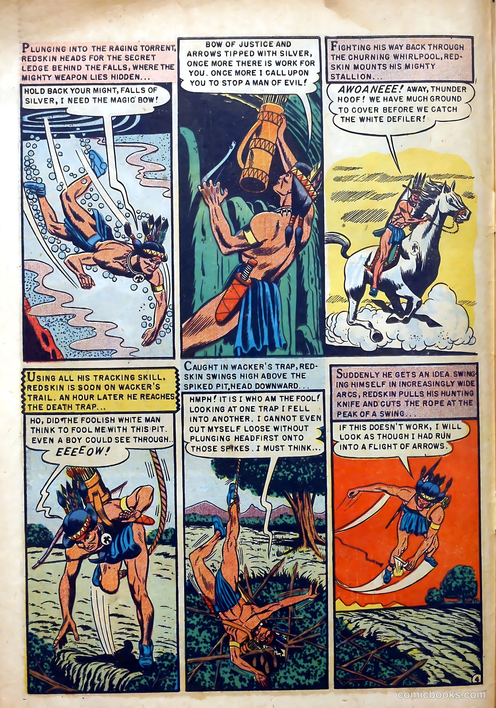 Redskin #3 (1951) — page 6 of 37