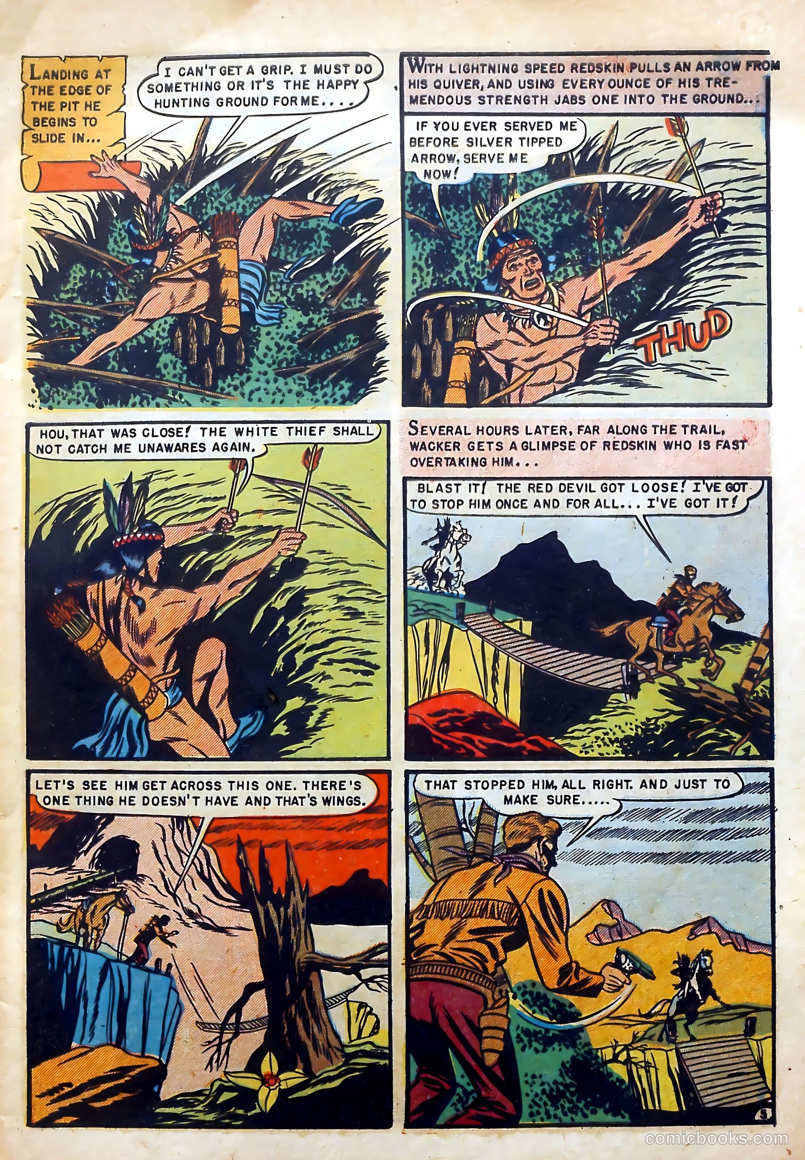 Redskin #3 (1951) — page 7 of 37
