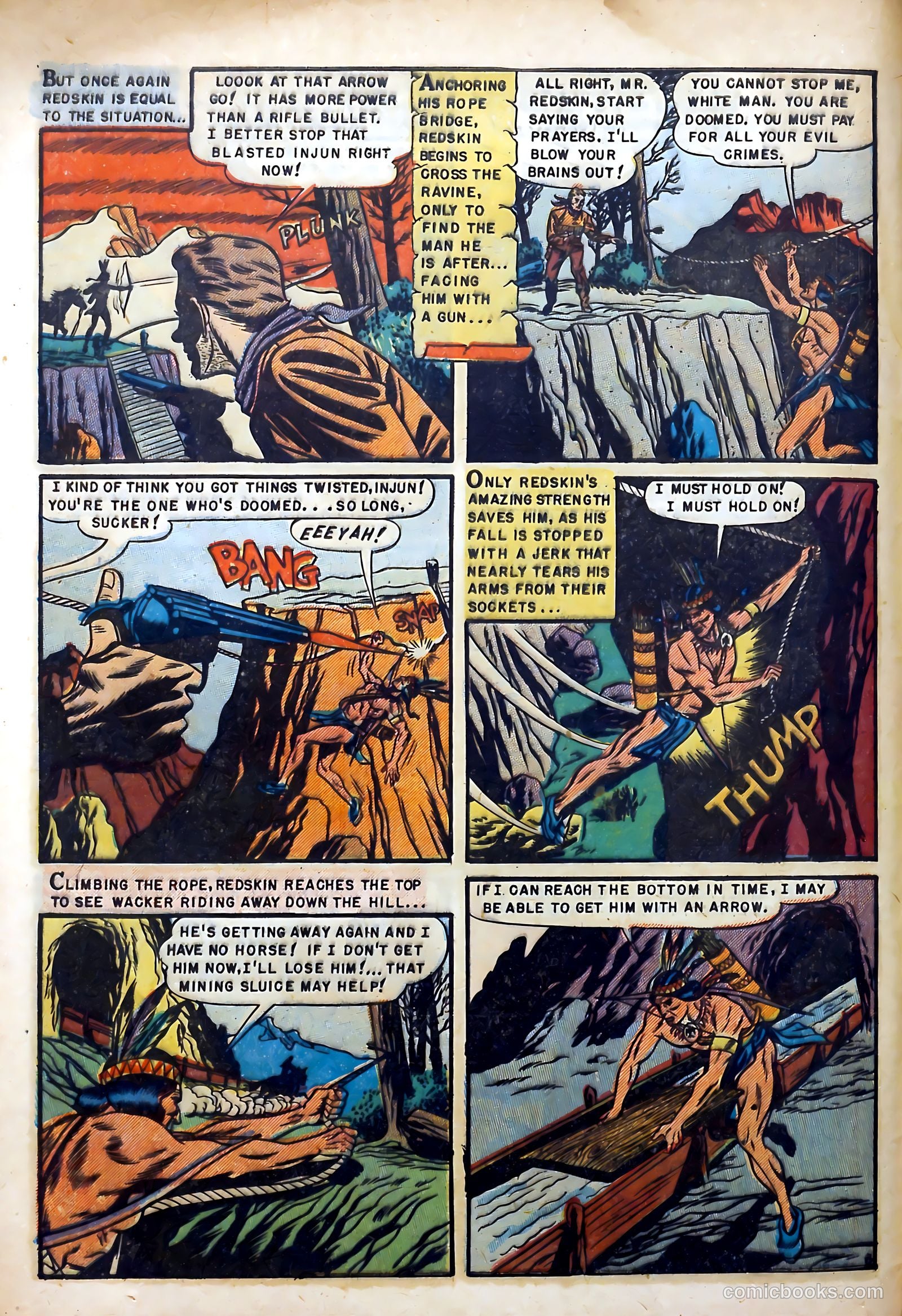 Redskin #3 (1951) — page 8 of 37