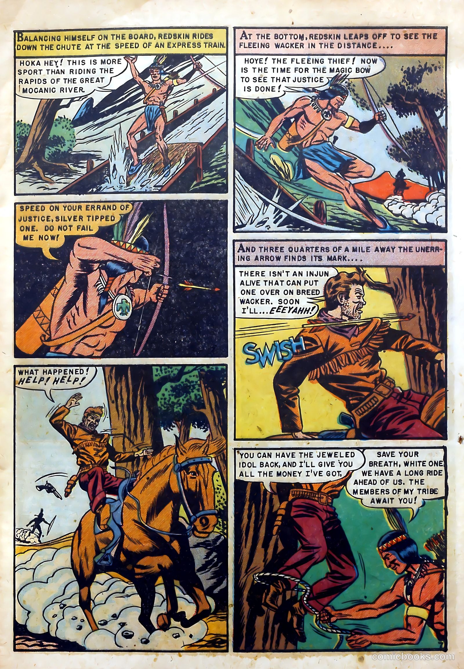 Redskin #3 (1951) — page 9 of 37