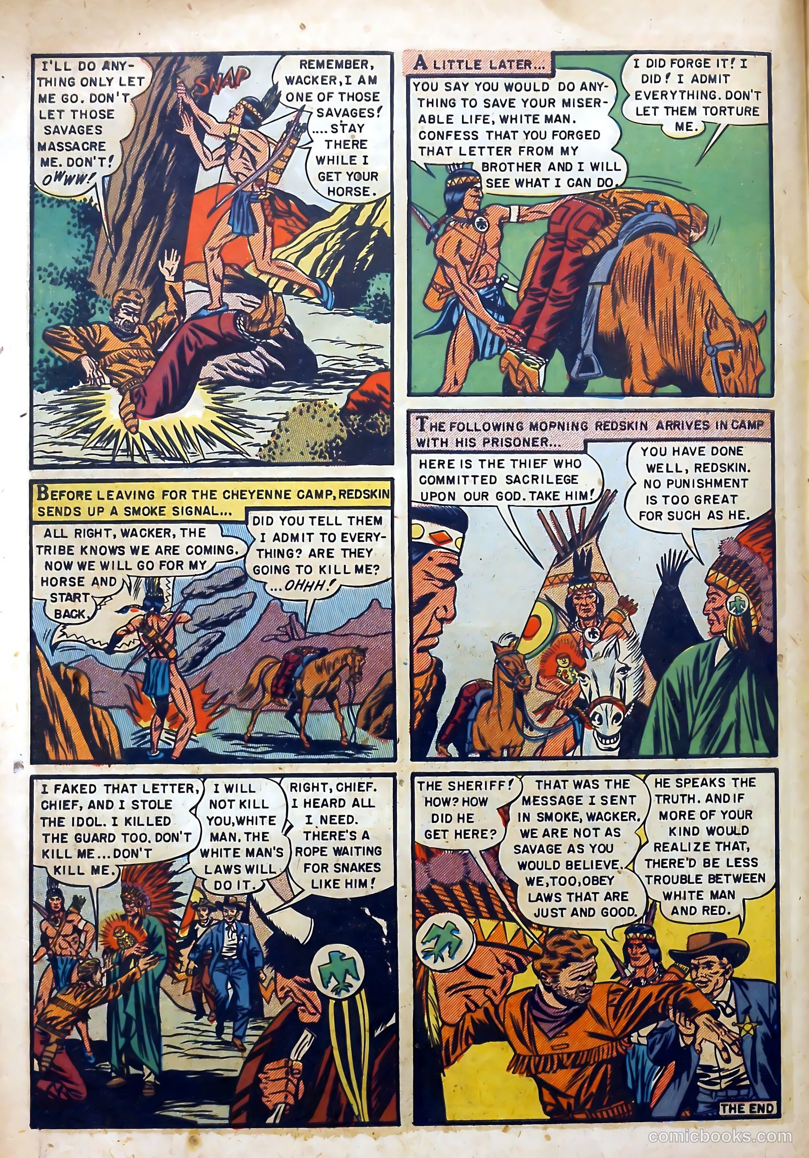 Redskin #3 (1951) — page 10 of 37