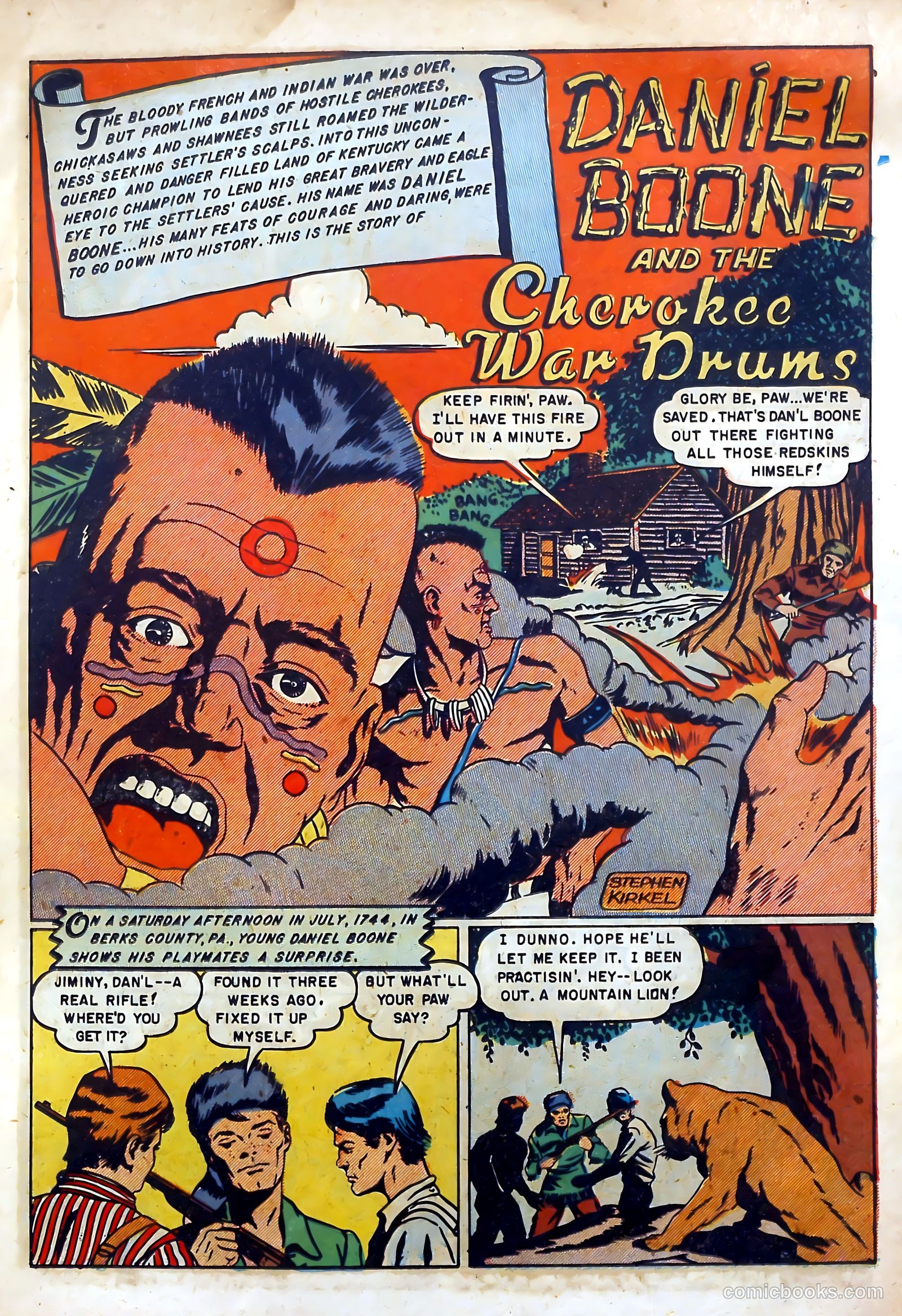 Redskin #3 (1951) — page 11 of 37