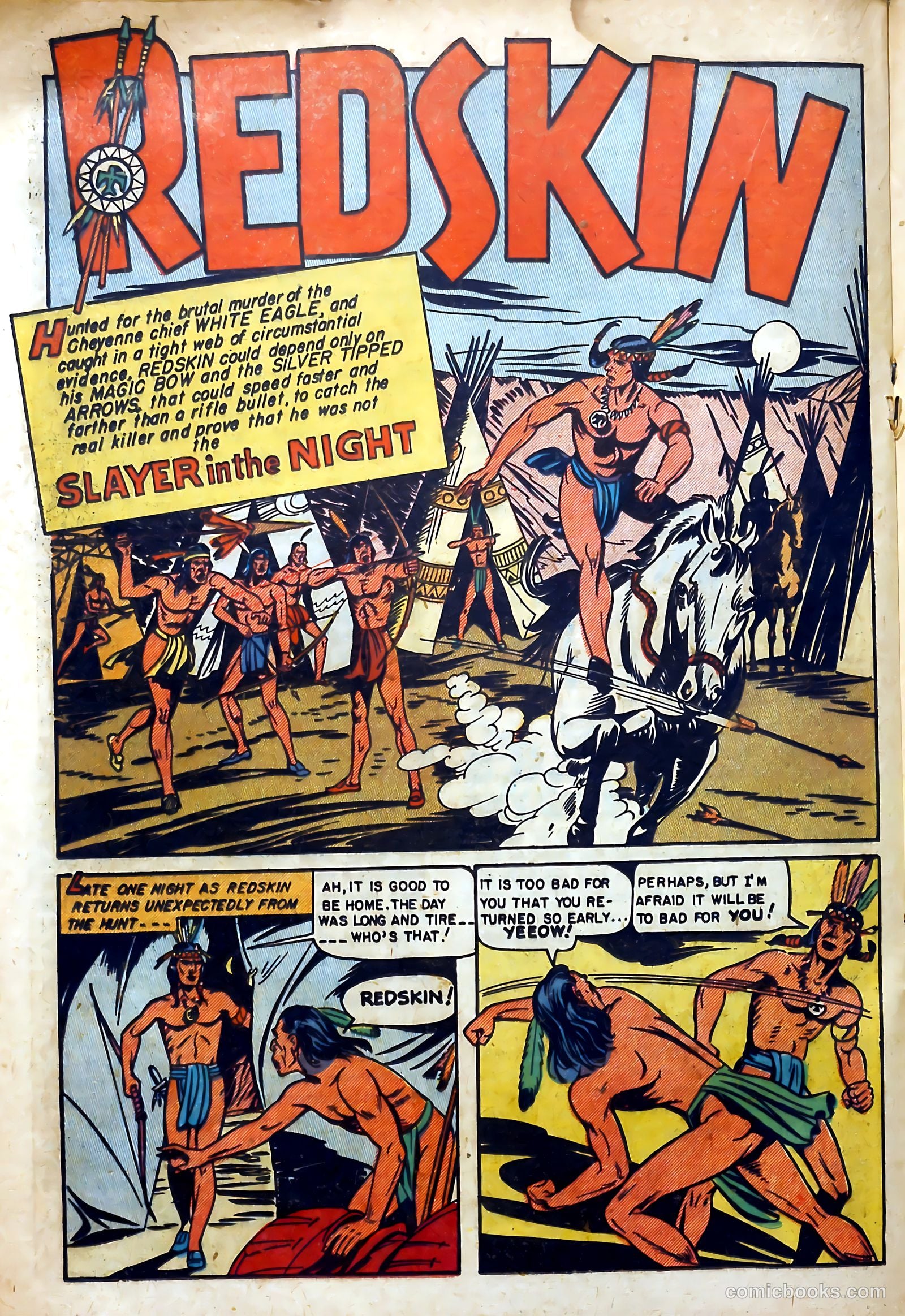 Redskin #3 (1951) — page 20 of 37