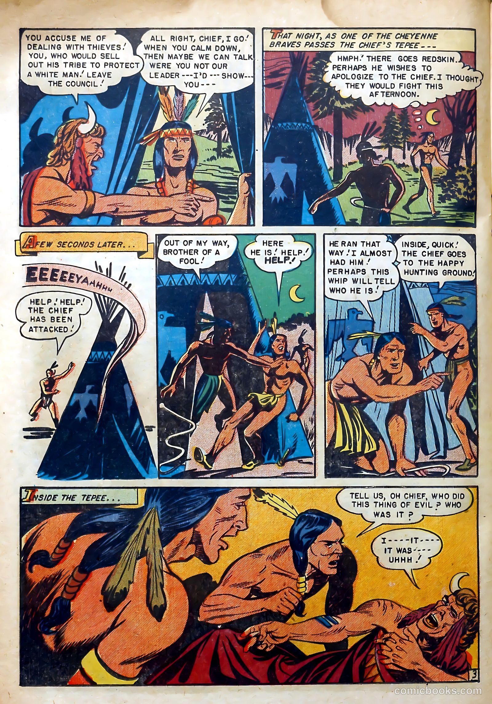 Redskin #3 (1951) — page 22 of 37