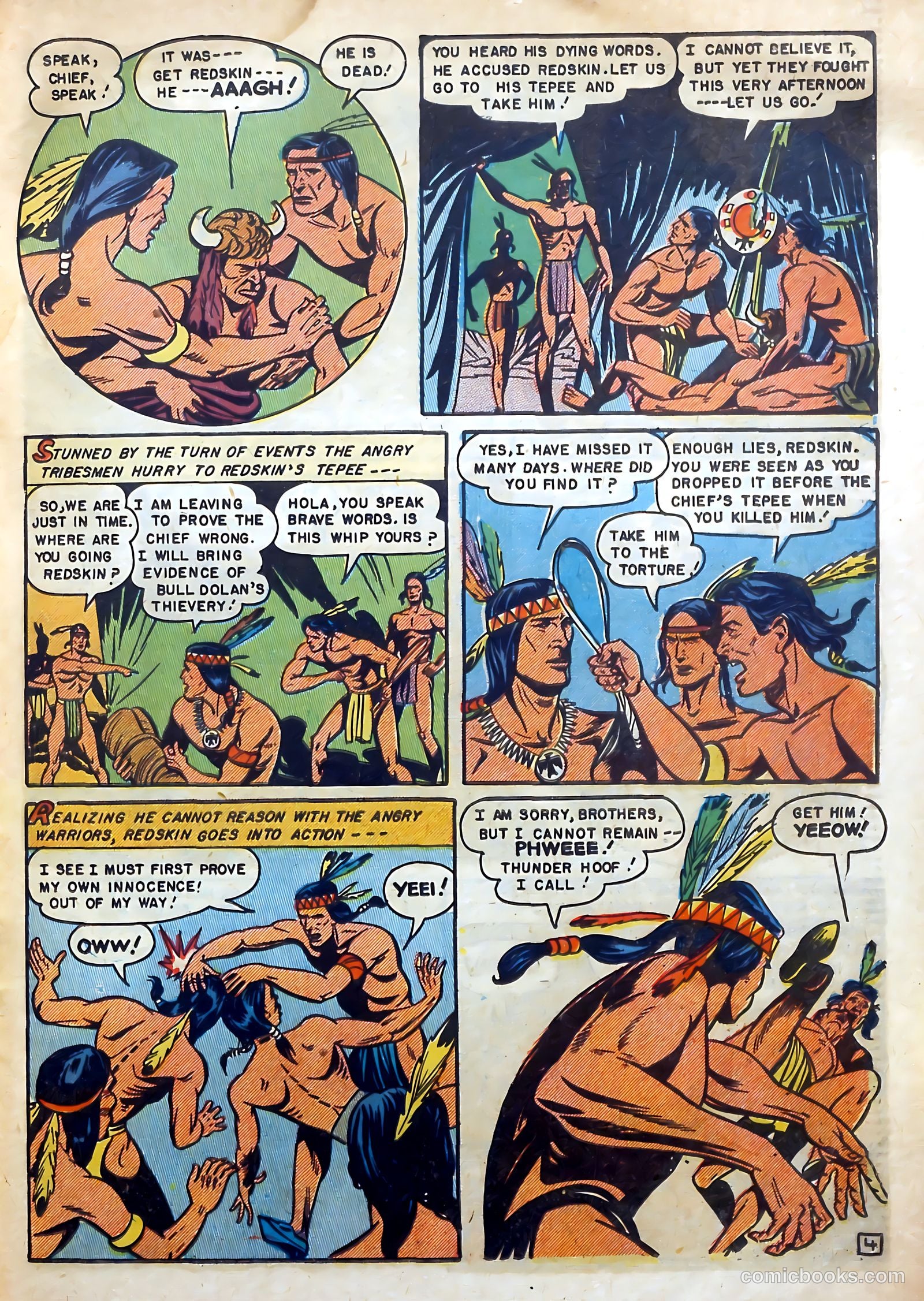 Redskin #3 (1951) — page 23 of 37