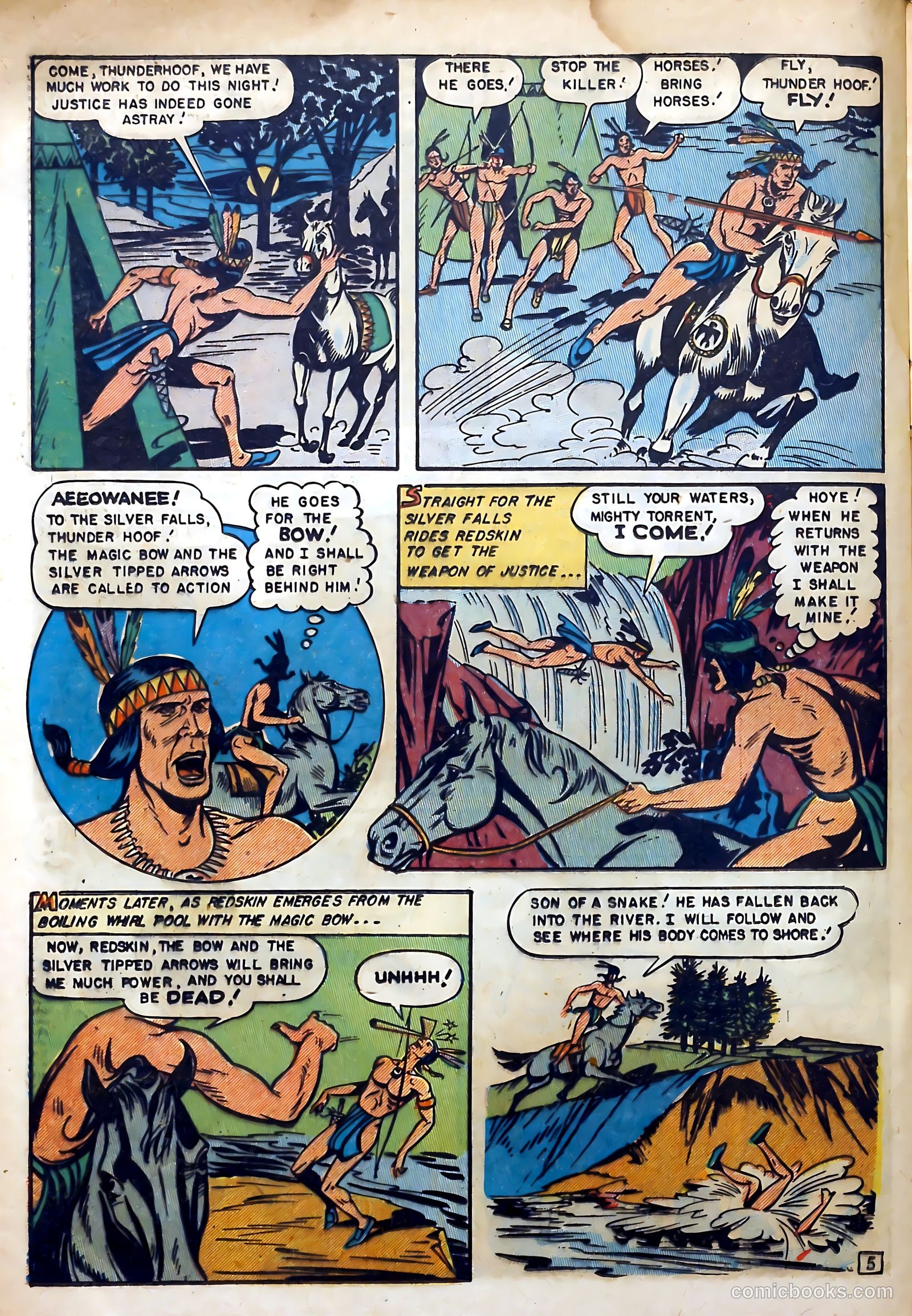 Redskin #3 (1951) — page 24 of 37