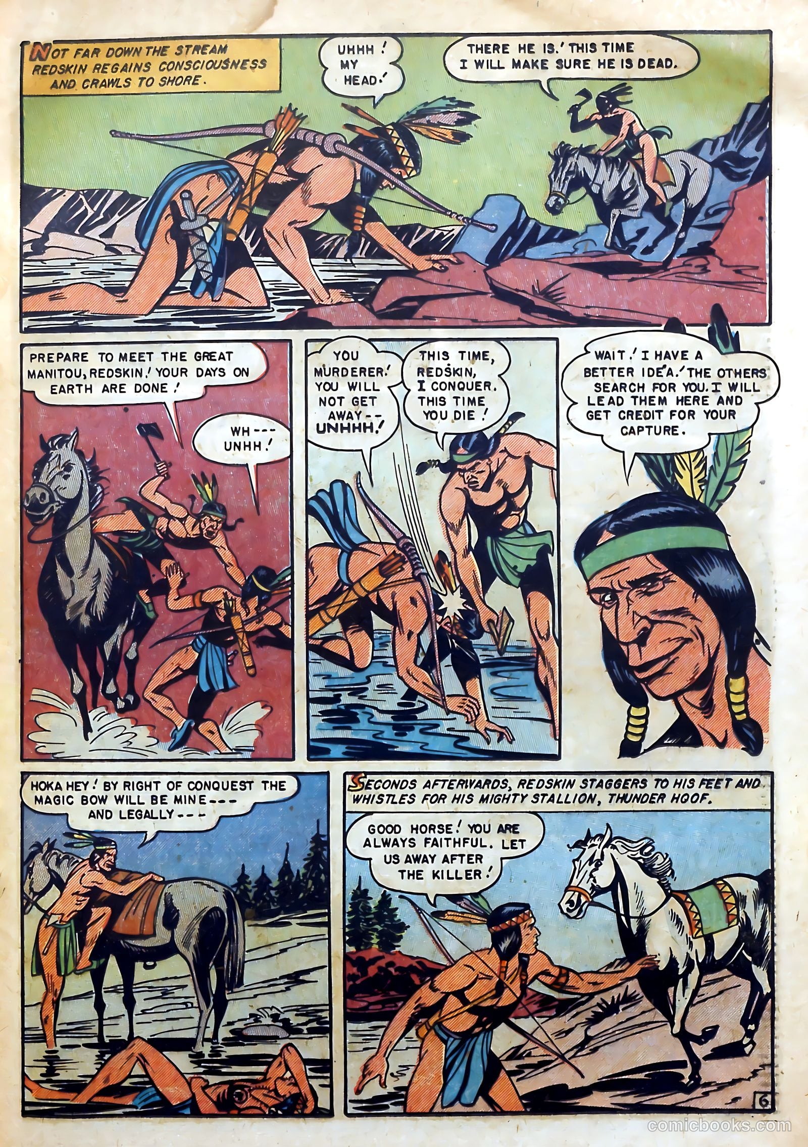 Redskin #3 (1951) — page 25 of 37