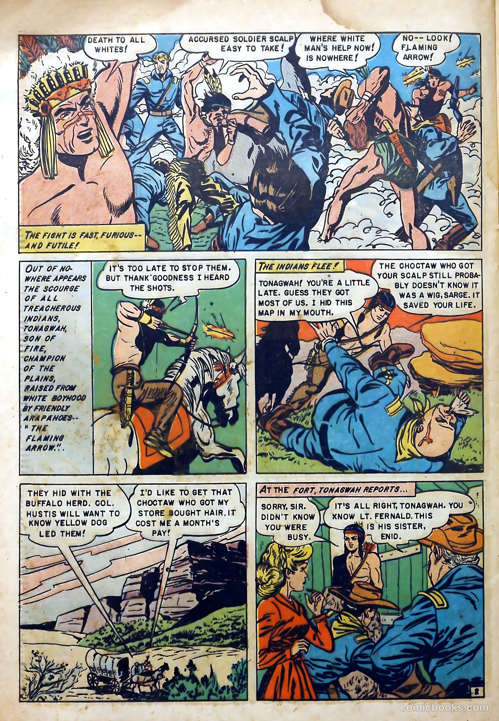 Redskin #3 (1951) — page 28 of 37