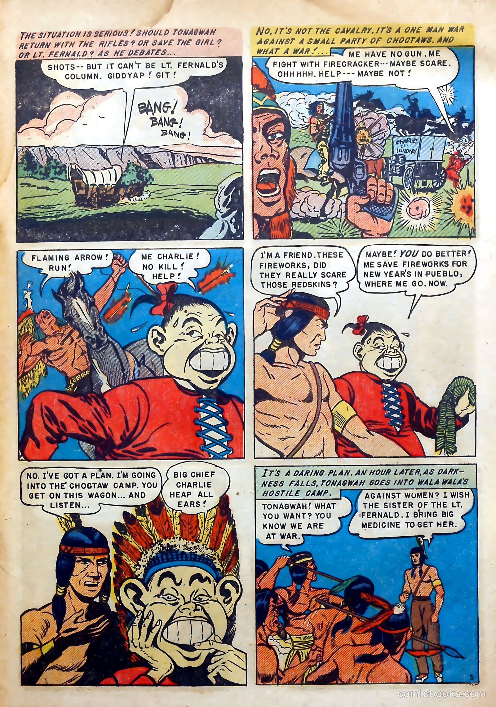 Redskin #3 (1951) — page 31 of 37