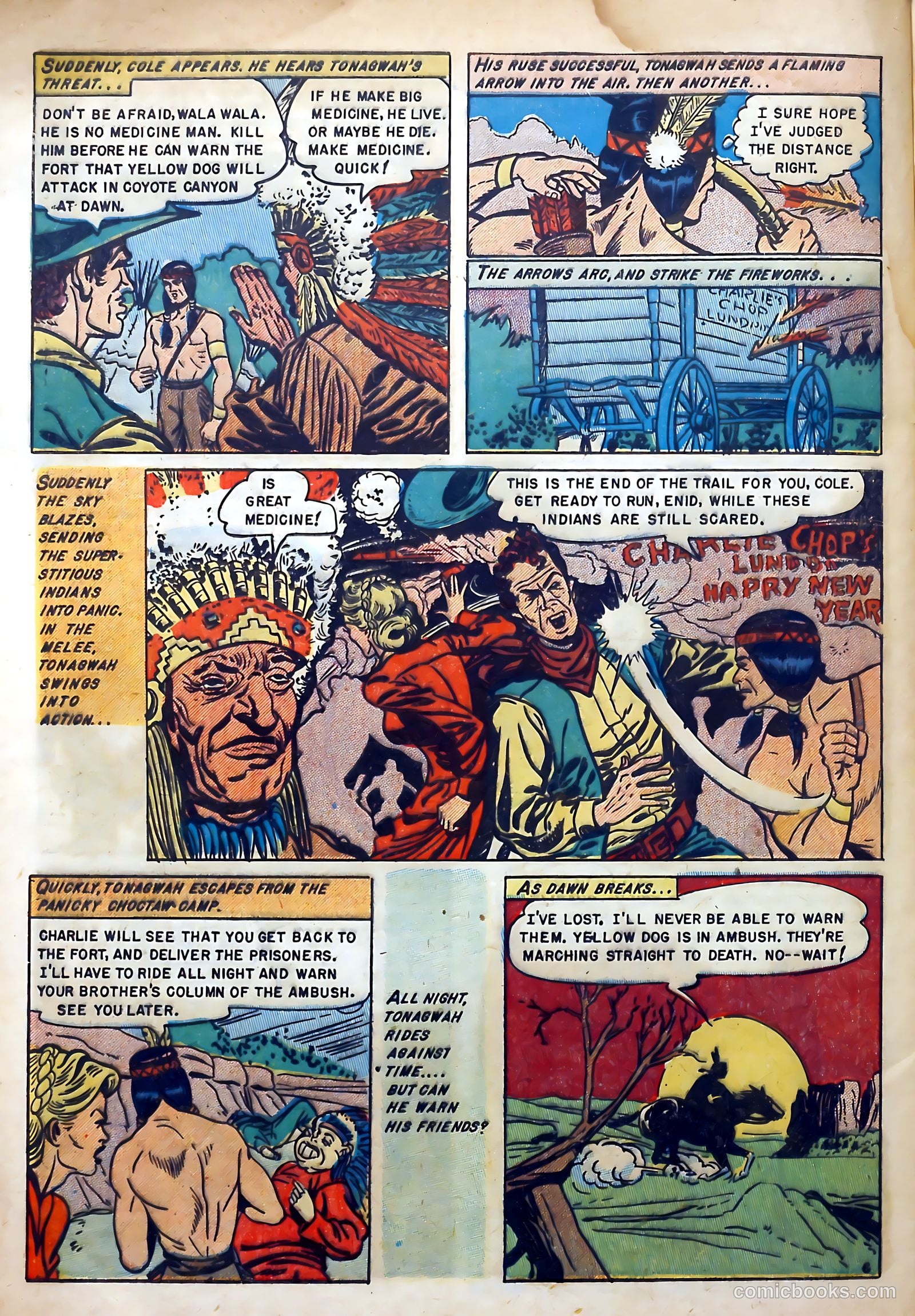Redskin #3 (1951) — page 32 of 37