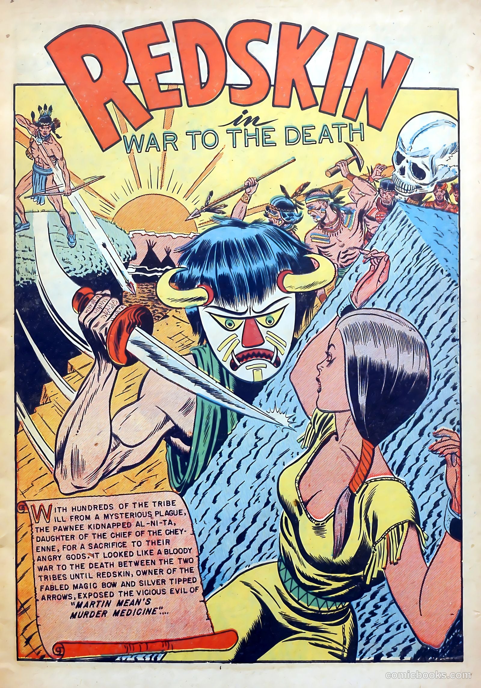 Redskin #4 (1951) — page 3 of 36