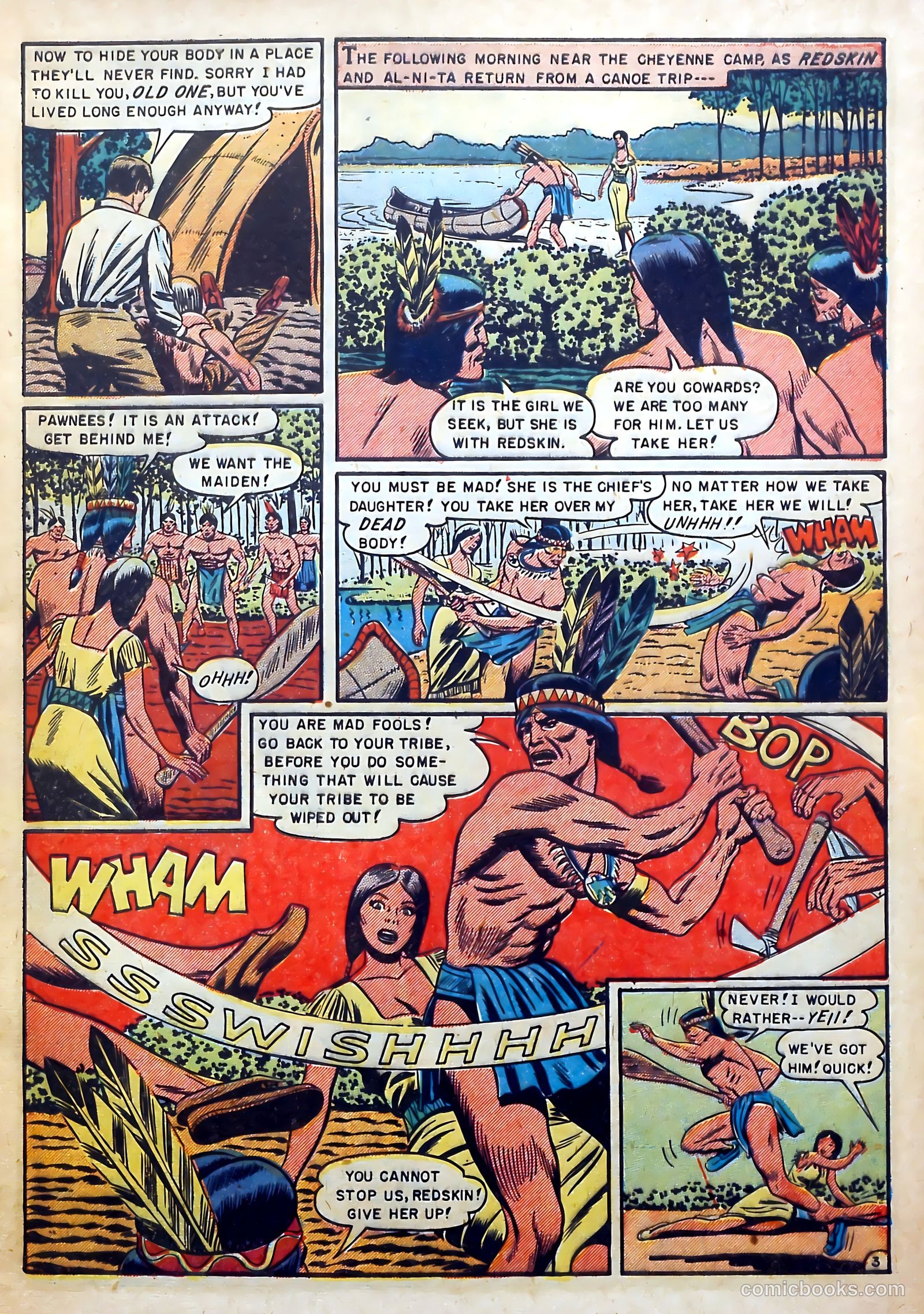 Redskin #4 (1951) — page 5 of 36