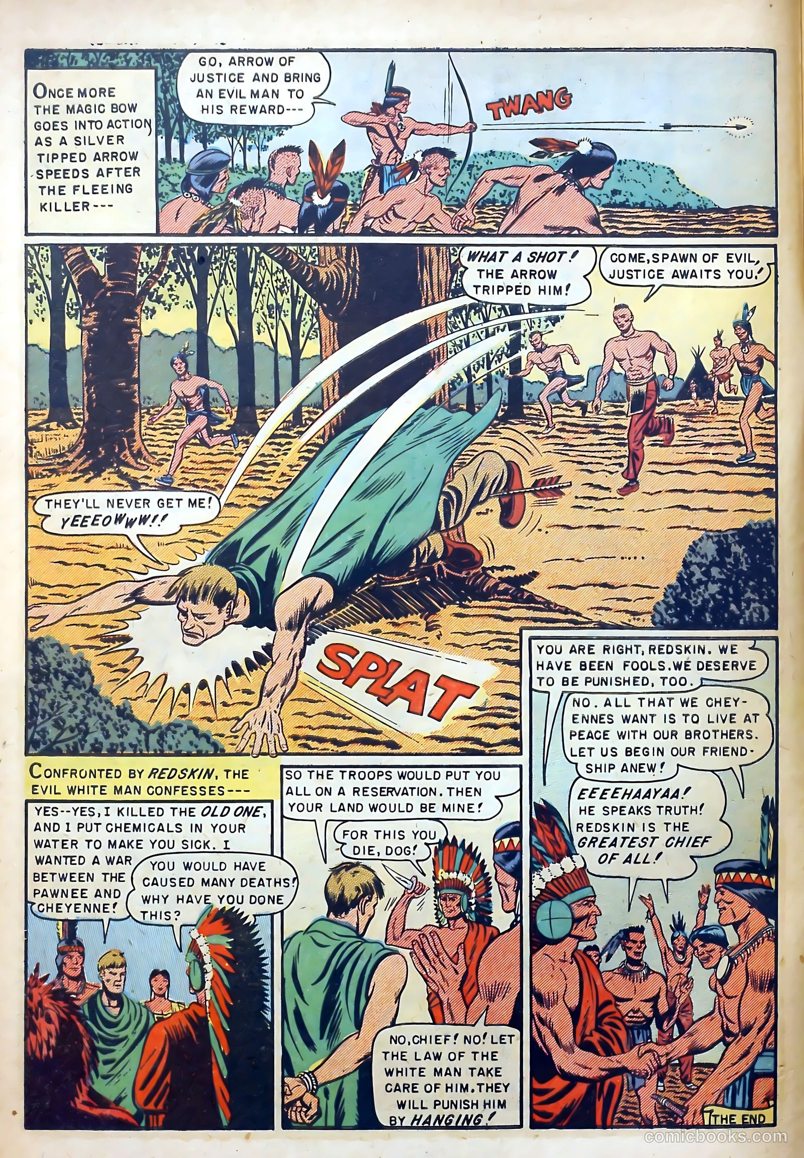 Redskin #4 (1951) — page 10 of 36