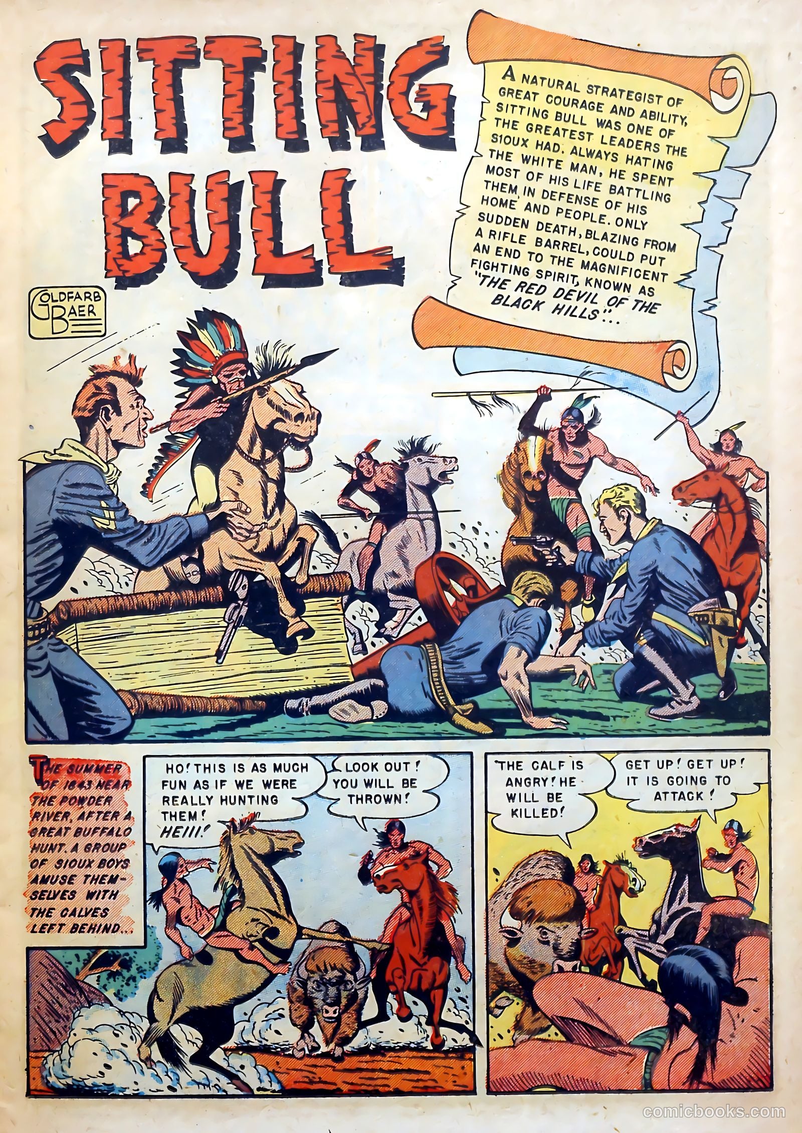 Redskin #4 (1951) — page 11 of 36