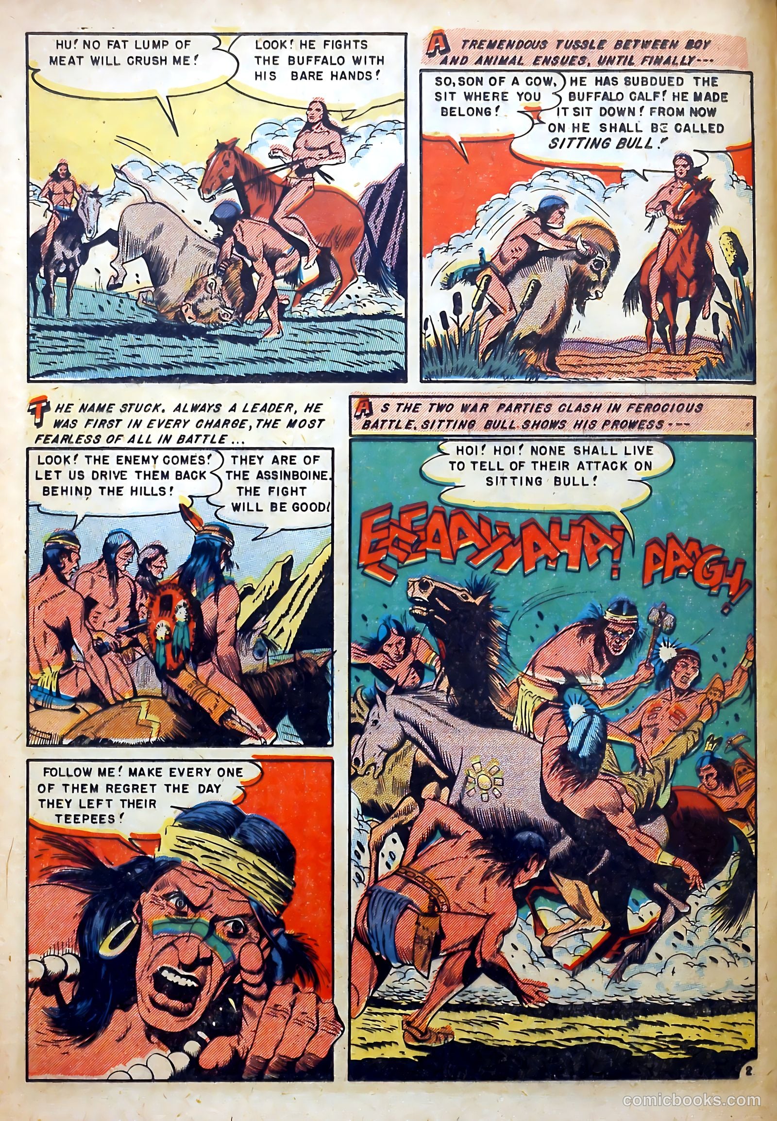 Redskin #4 (1951) — page 12 of 36