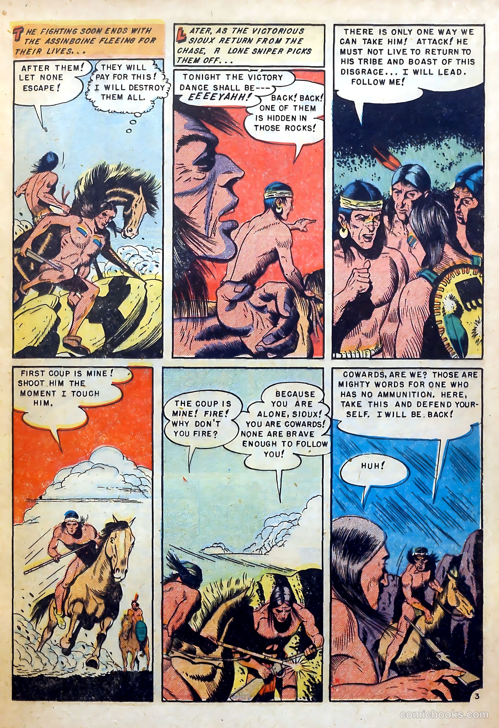 Redskin #4 (1951) — page 13 of 36
