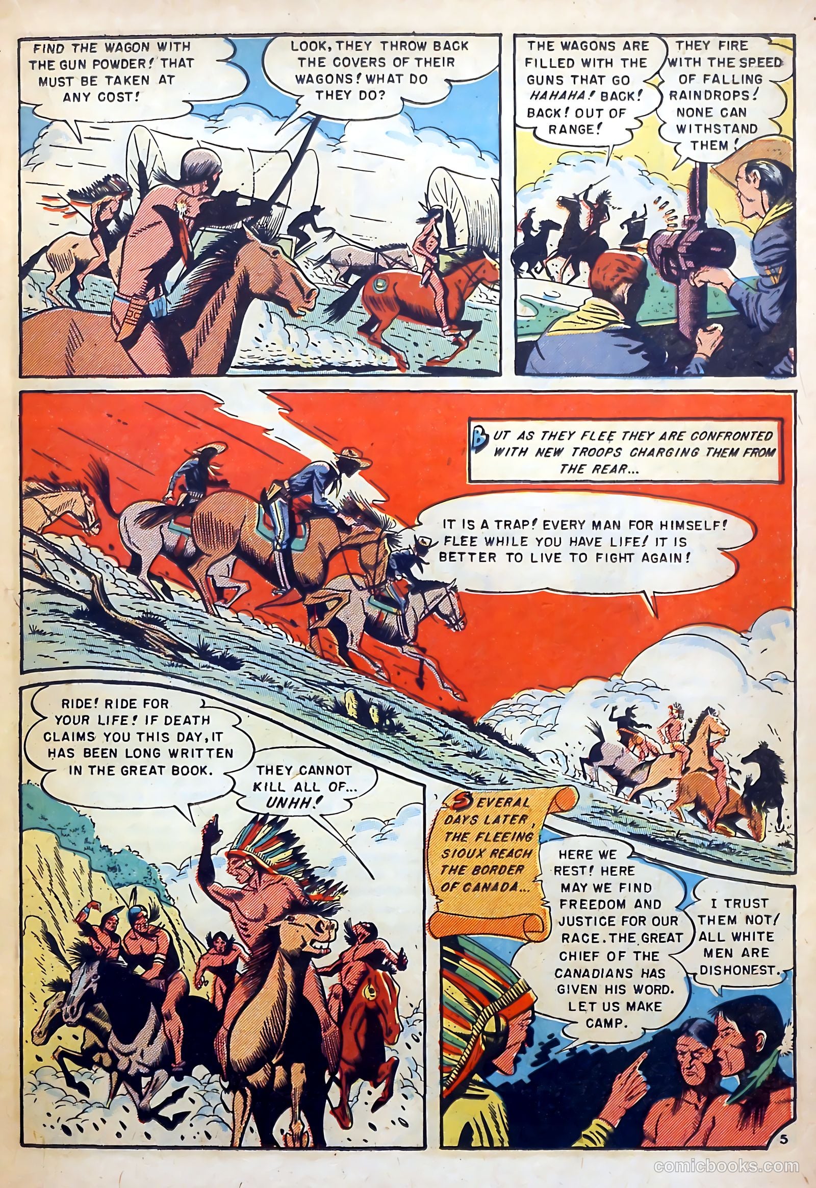 Redskin #4 (1951) — page 15 of 36