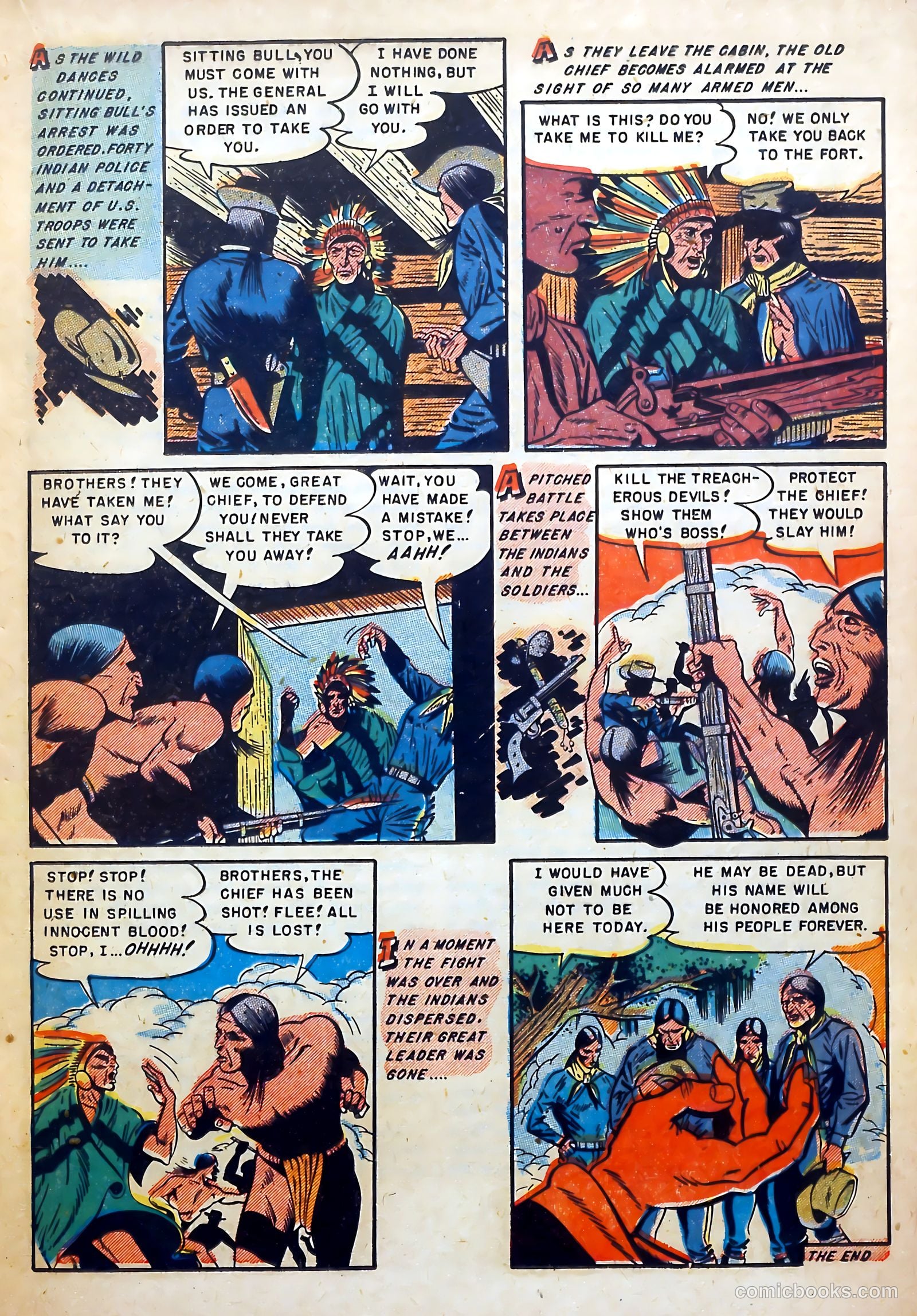 Redskin #4 (1951) — page 17 of 36