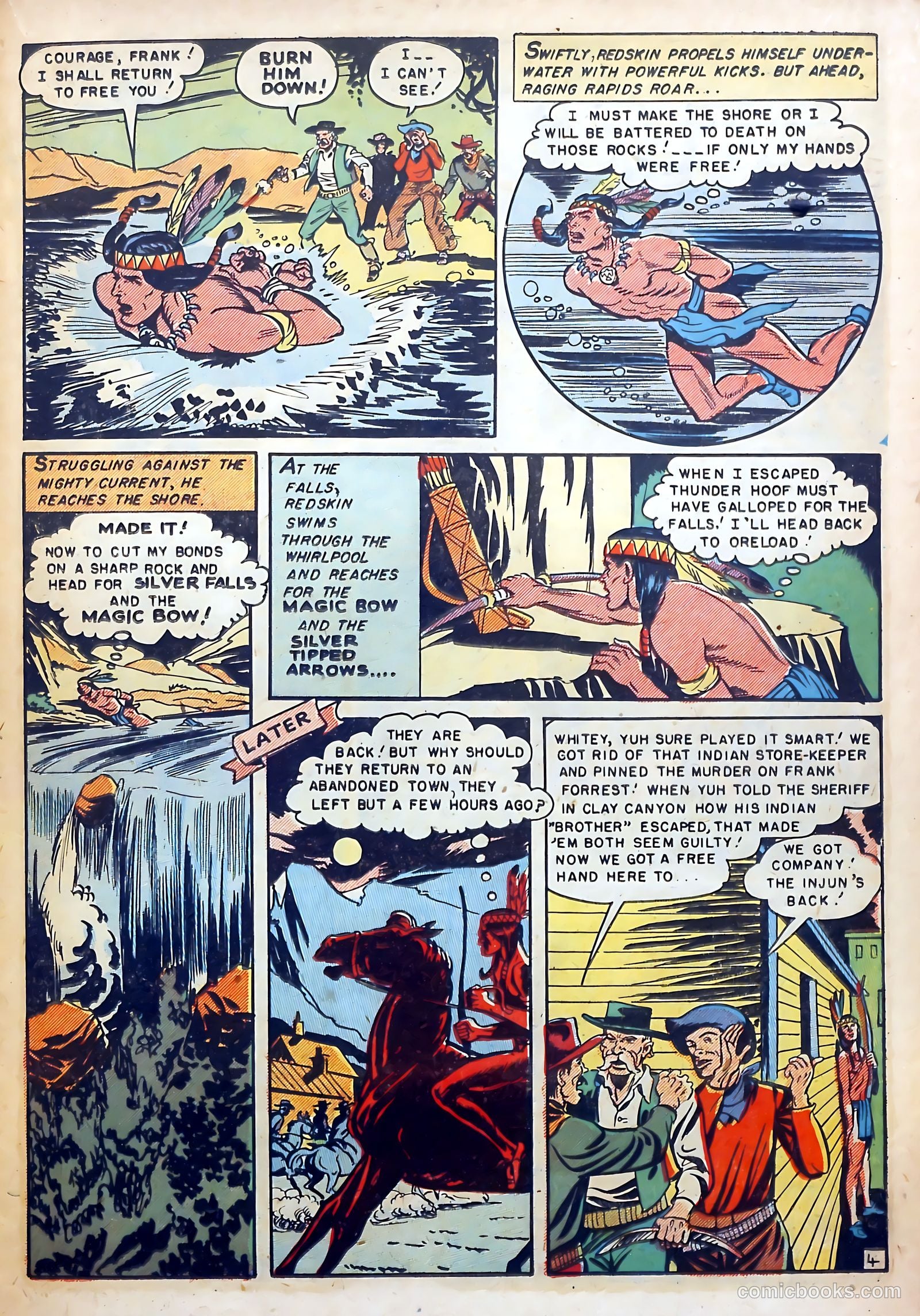Redskin #4 (1951) — page 23 of 36