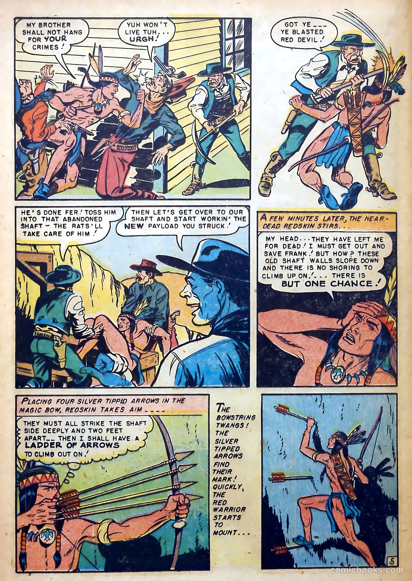 Redskin #4 (1951) — page 24 of 36