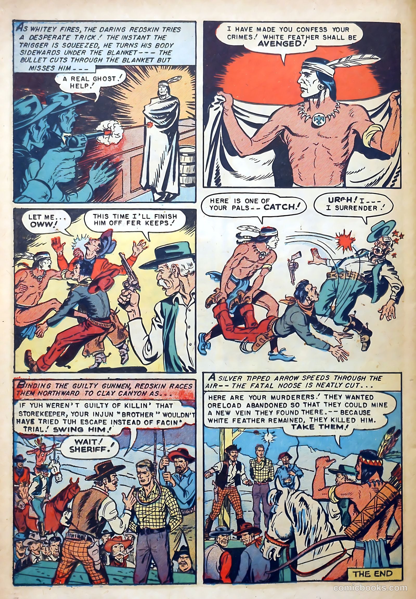 Redskin #4 (1951) — page 26 of 36