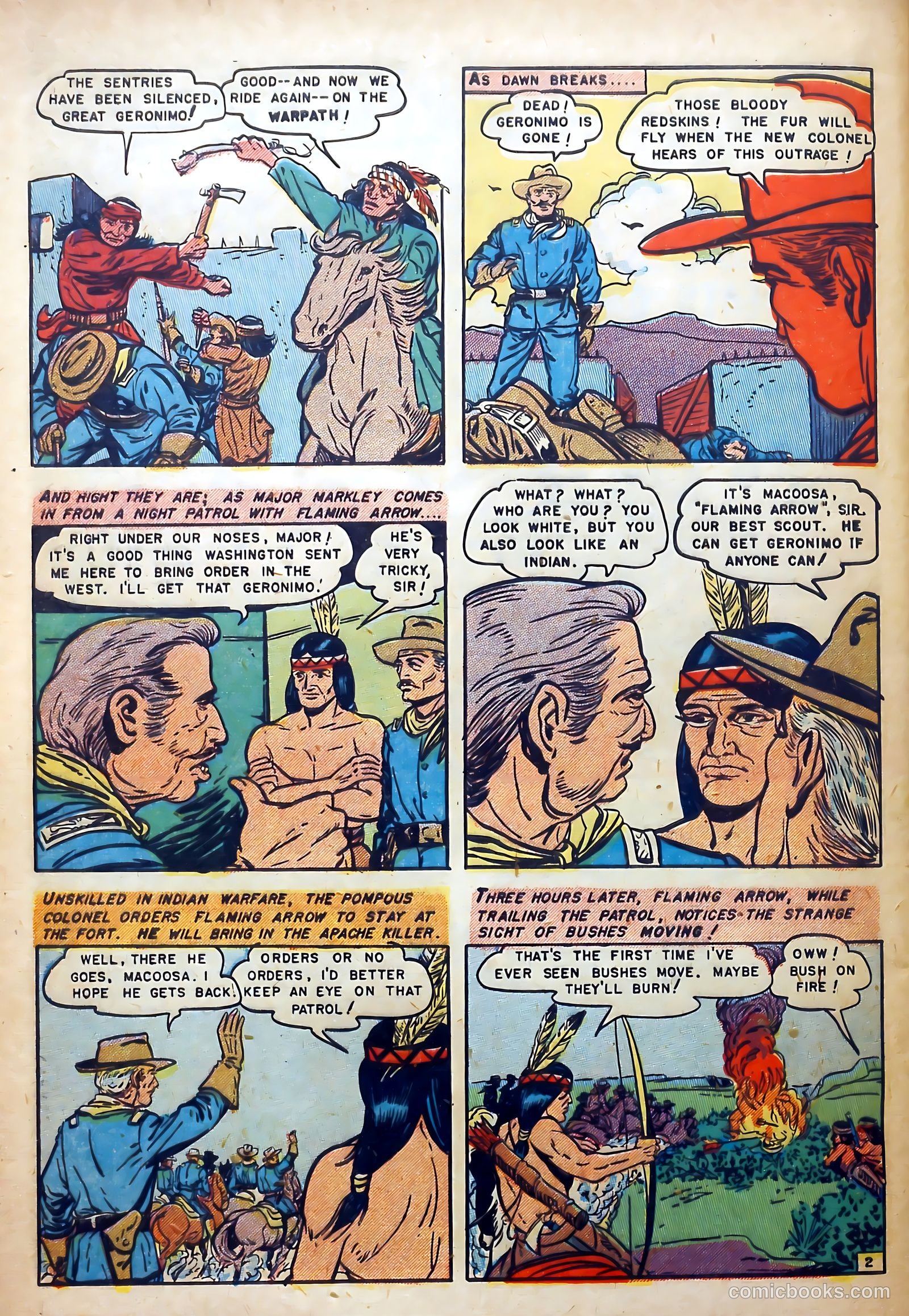 Redskin #4 (1951) — page 28 of 36