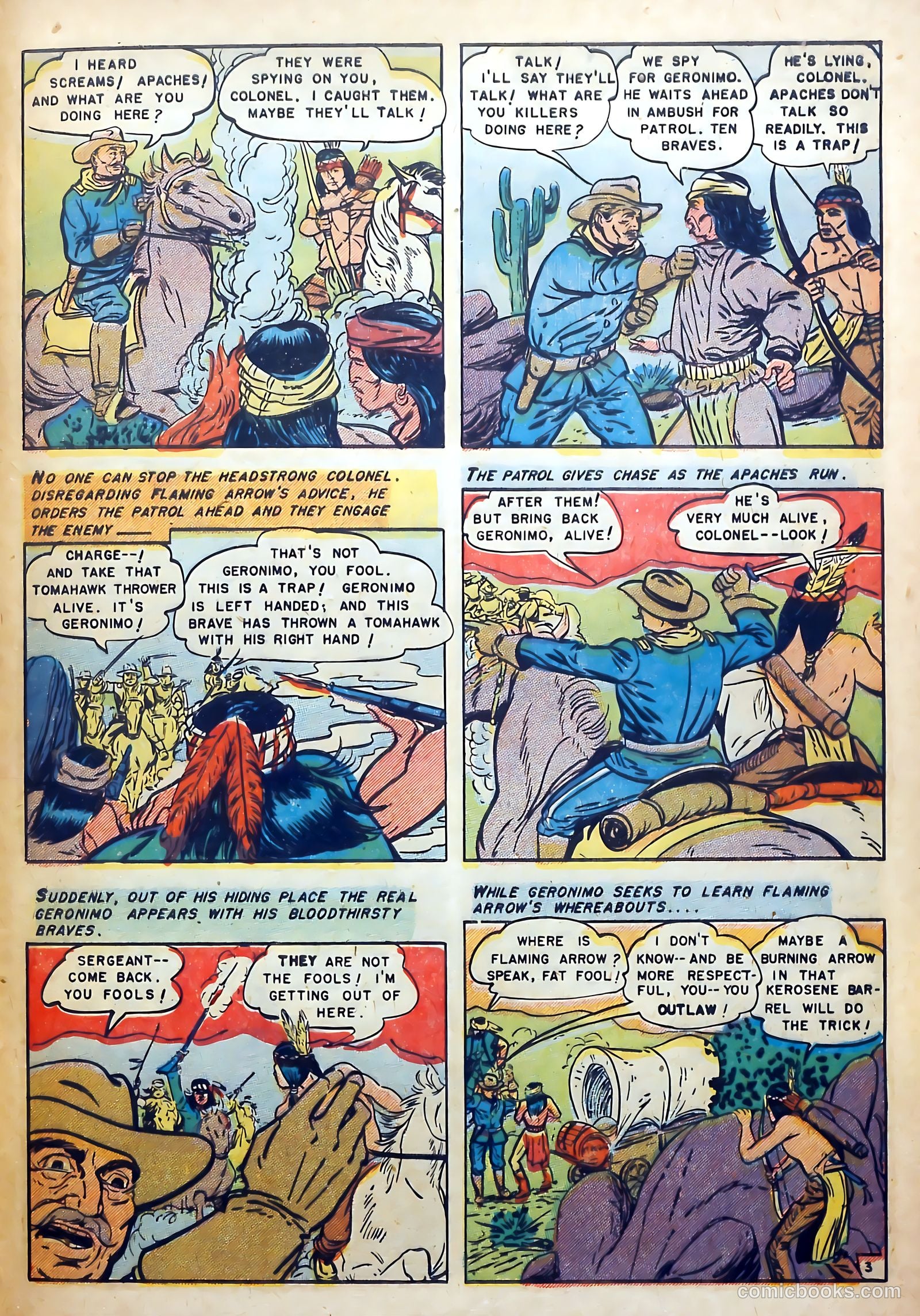 Redskin #4 (1951) — page 29 of 36