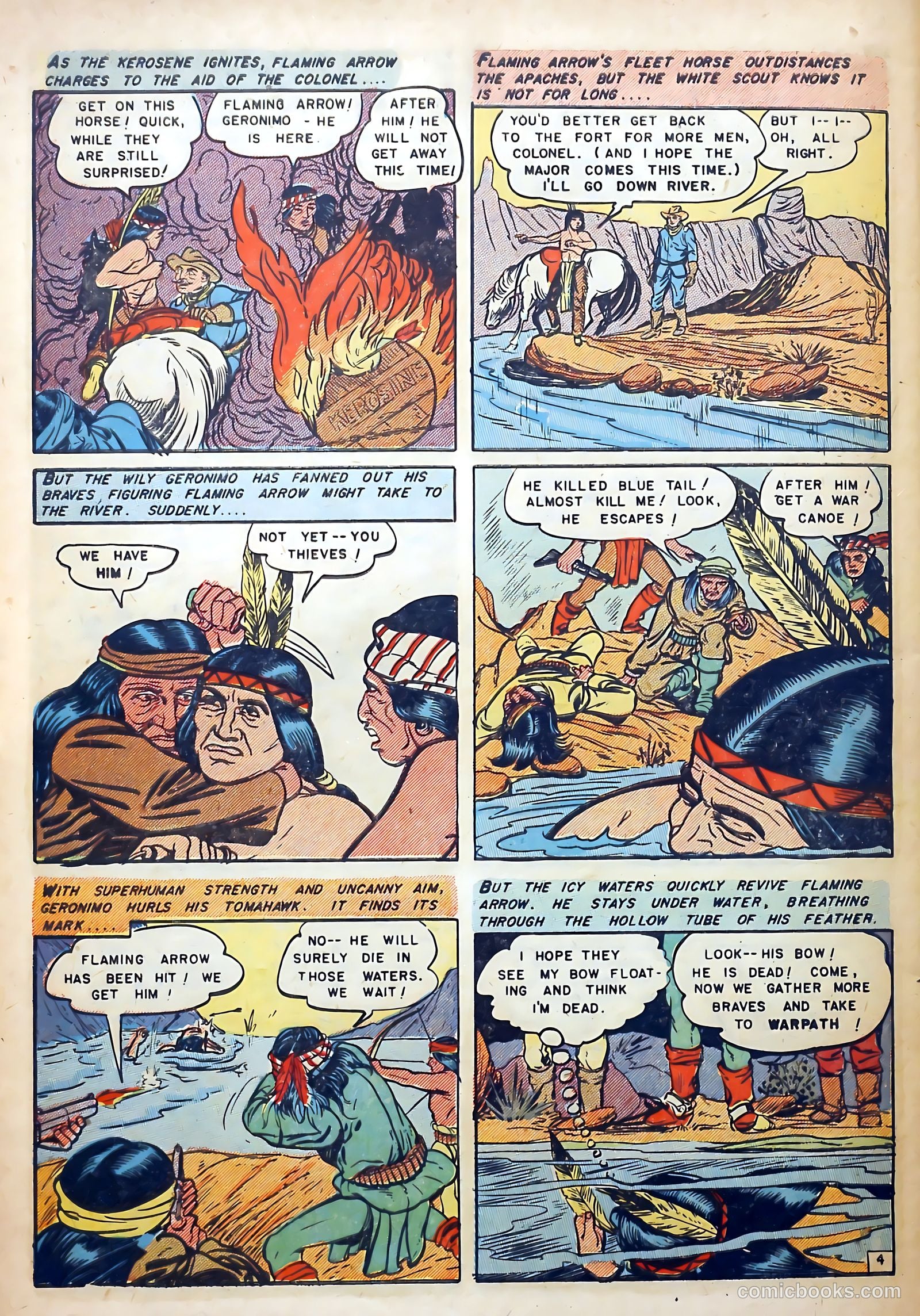 Redskin #4 (1951) — page 30 of 36