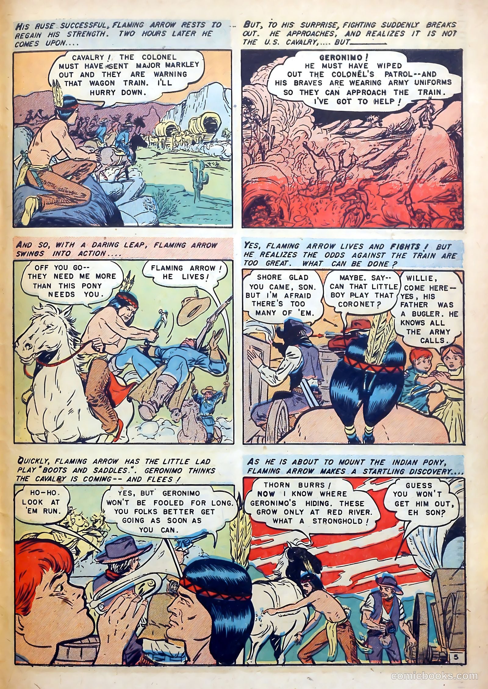 Redskin #4 (1951) — page 31 of 36