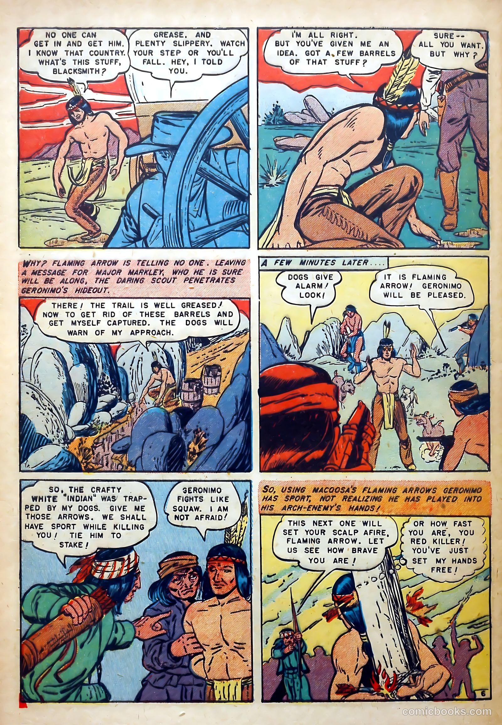 Redskin #4 (1951) — page 32 of 36