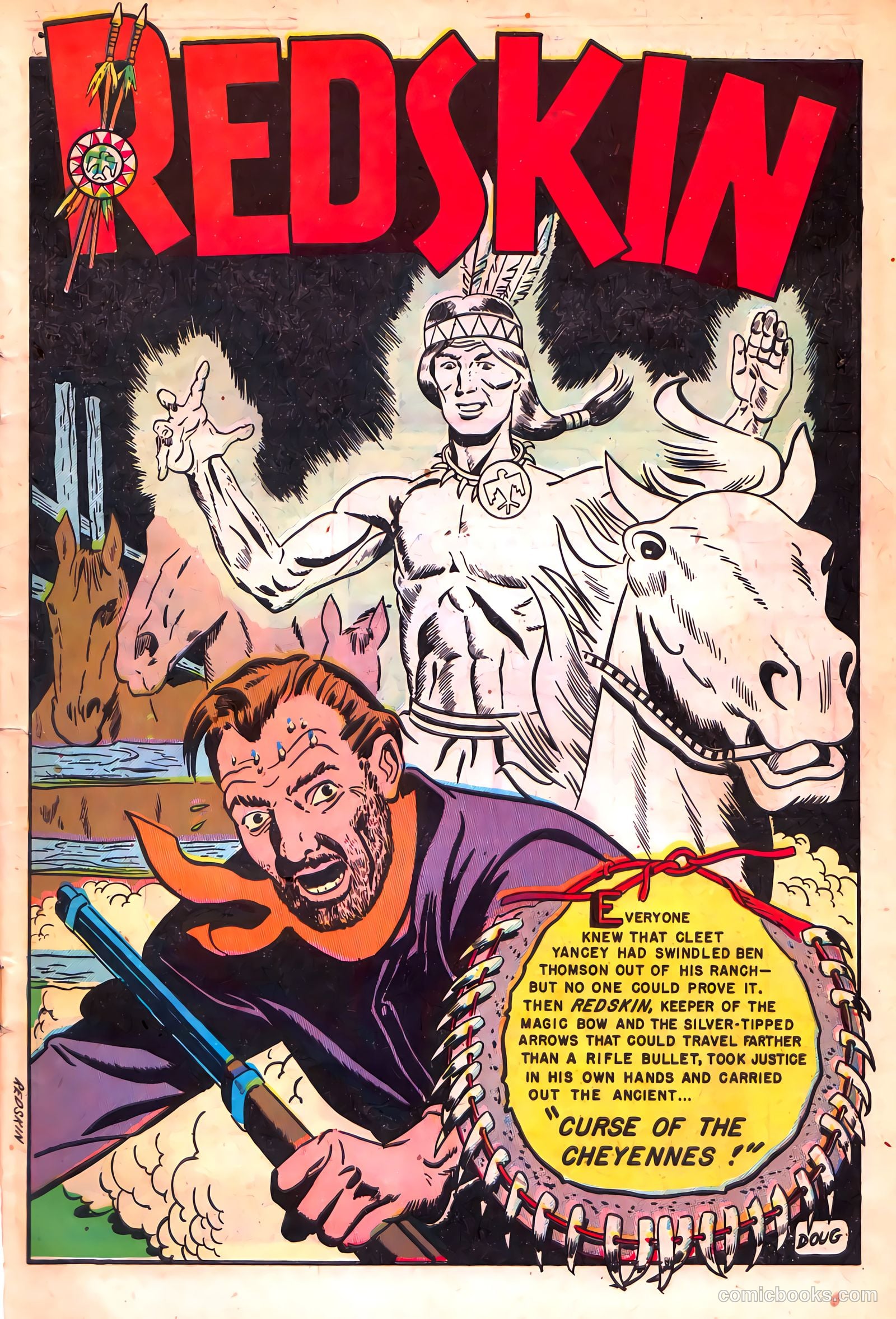 Redskin #5 (1951) — page 3 of 36